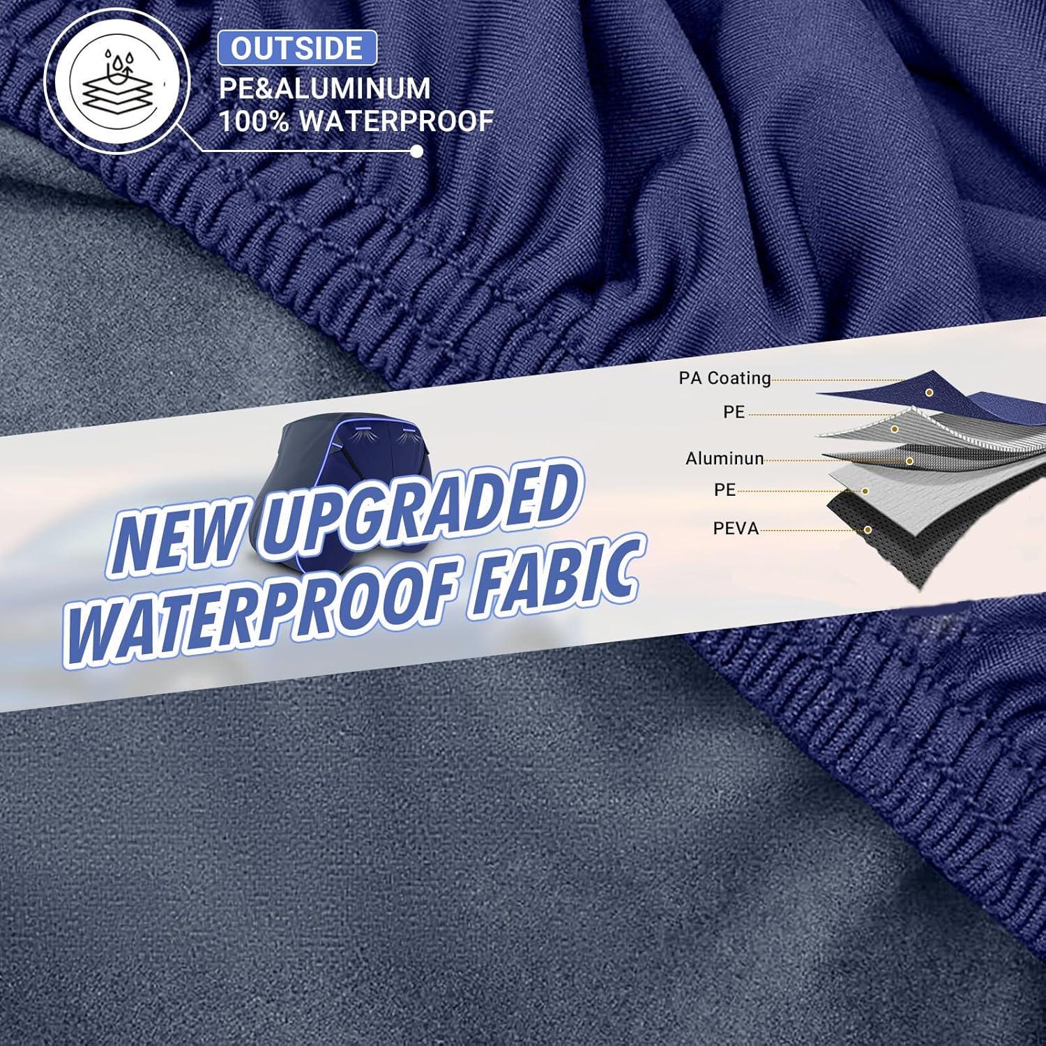 Cubierta para Carro de Golf Dasmiro 4+2/6 Pasajeros Impermeable