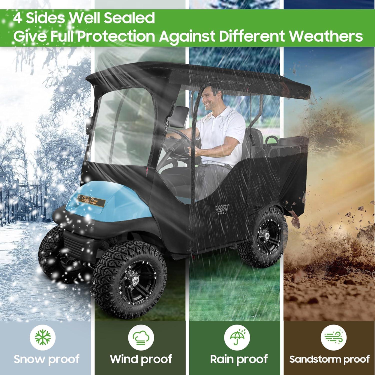 Cubierta de Conducción 10L0L para Carro de Golf Club Car Precedent 240 cm