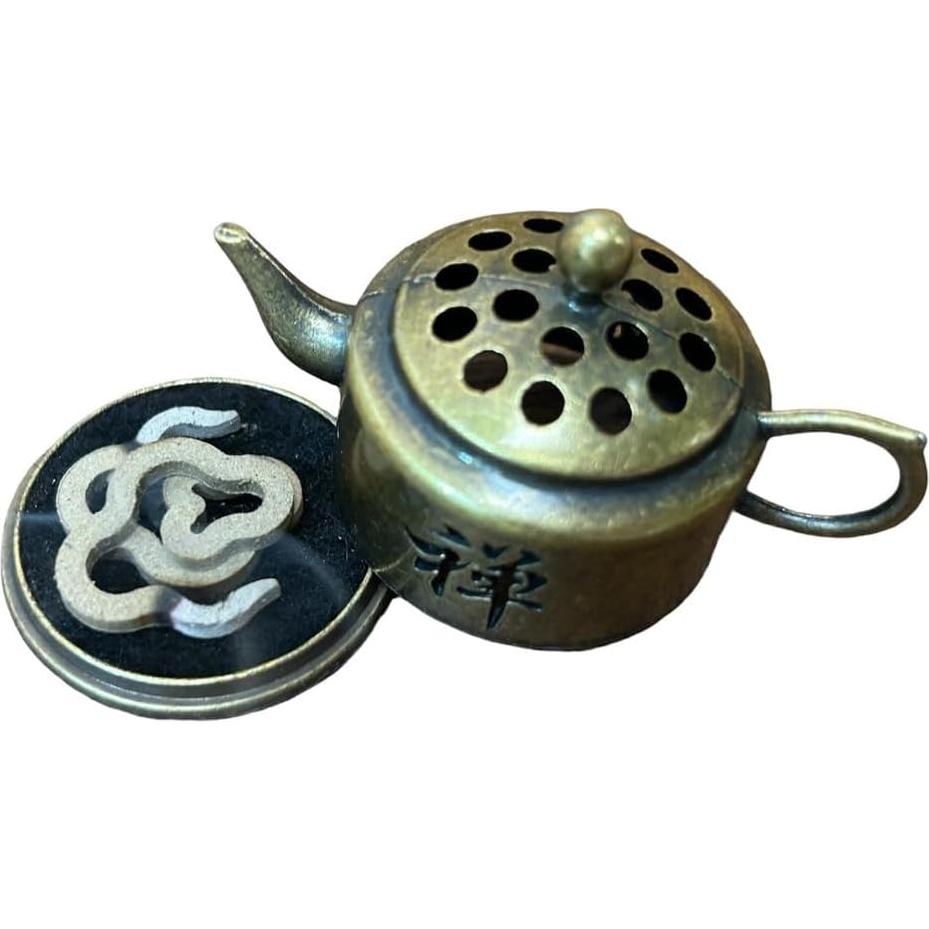 Quemador de Incienso Mini Tetera Zen DMtse - Decoración Hogar