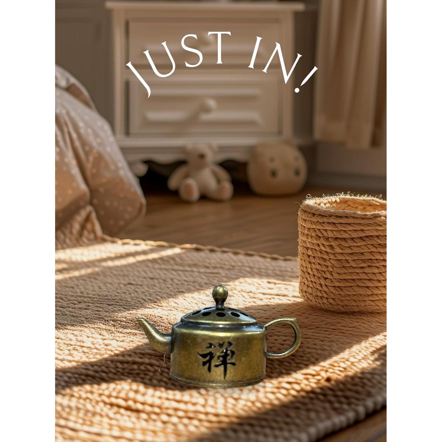 Quemador de Incienso Mini Tetera Zen DMtse - Decoración Hogar