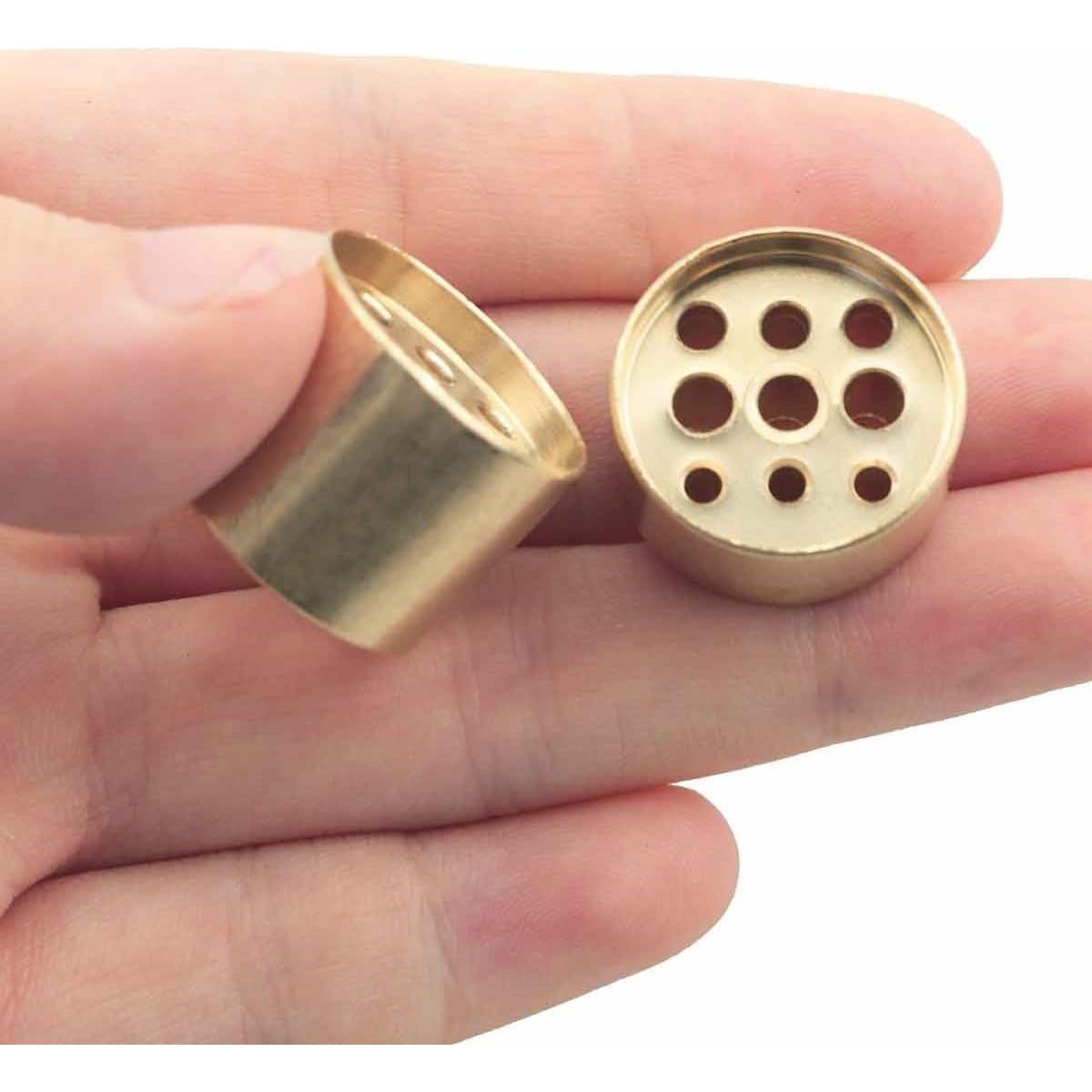 4 Soportes de Incienso Dorados Vintage WHYHKJ - Nueve Agujeros