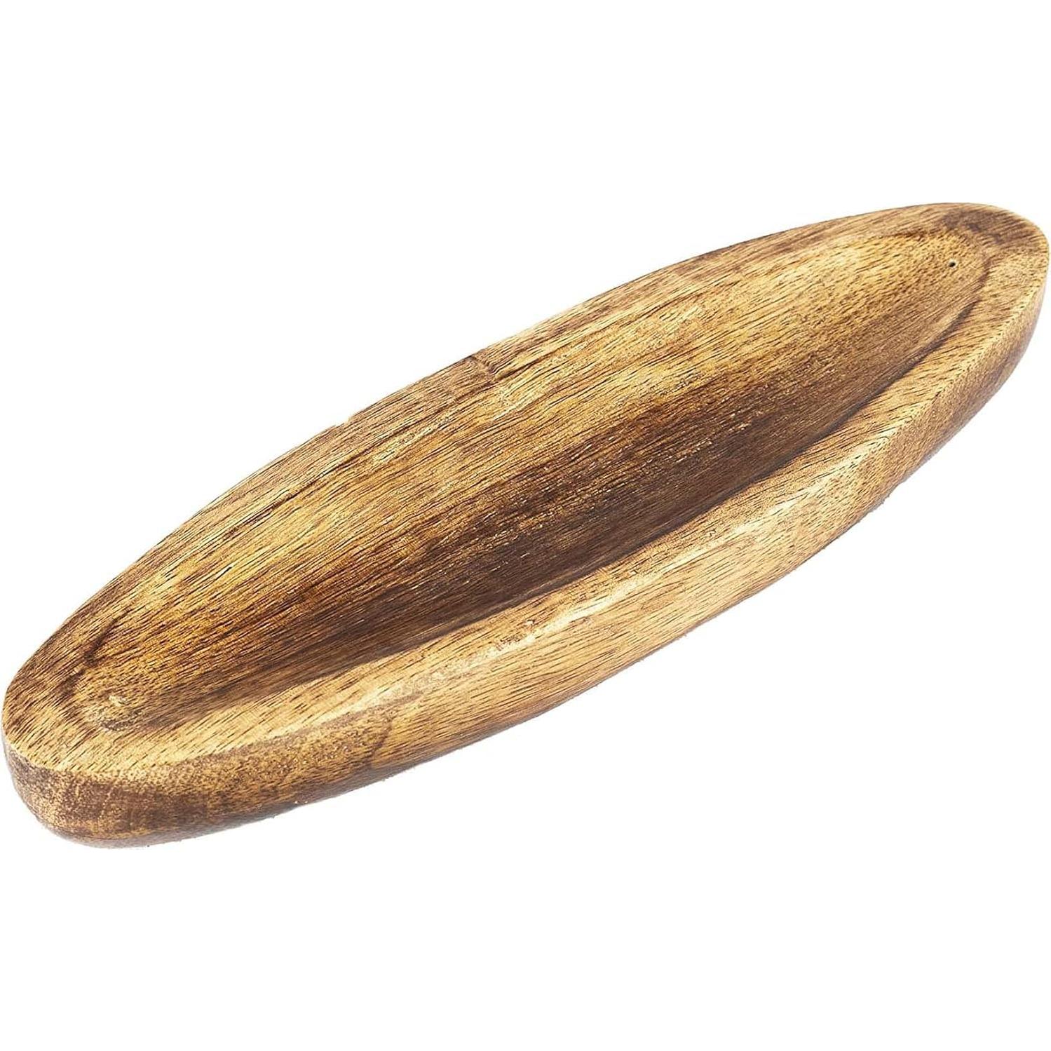 Soporte de Incienso de Madera ZYNTIX 28 cm Estilo Vintage