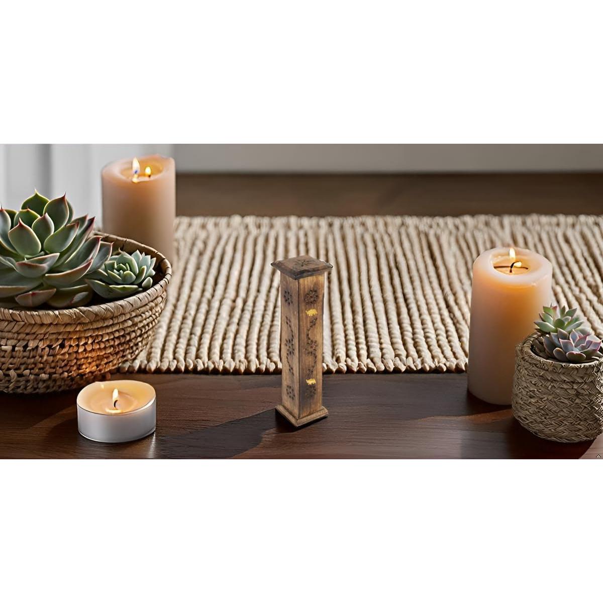 Soporte de Incienso de Madera Ecológica El Gran Bazar Indio 30.48cm