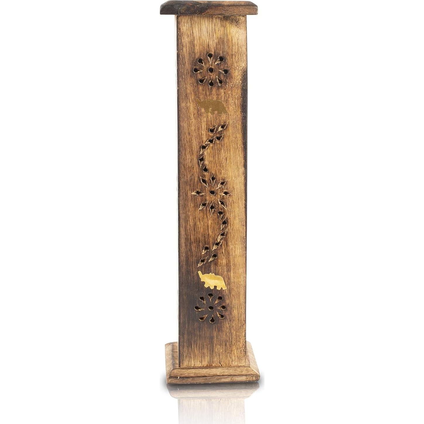 Soporte de Incienso de Madera Ecológica El Gran Bazar Indio 30.48cm