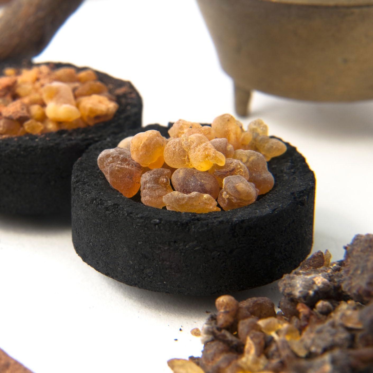 Kit de Incienso Árabe Bakhoor Maison d'Orient - Mini Quemador y 10 Muestras