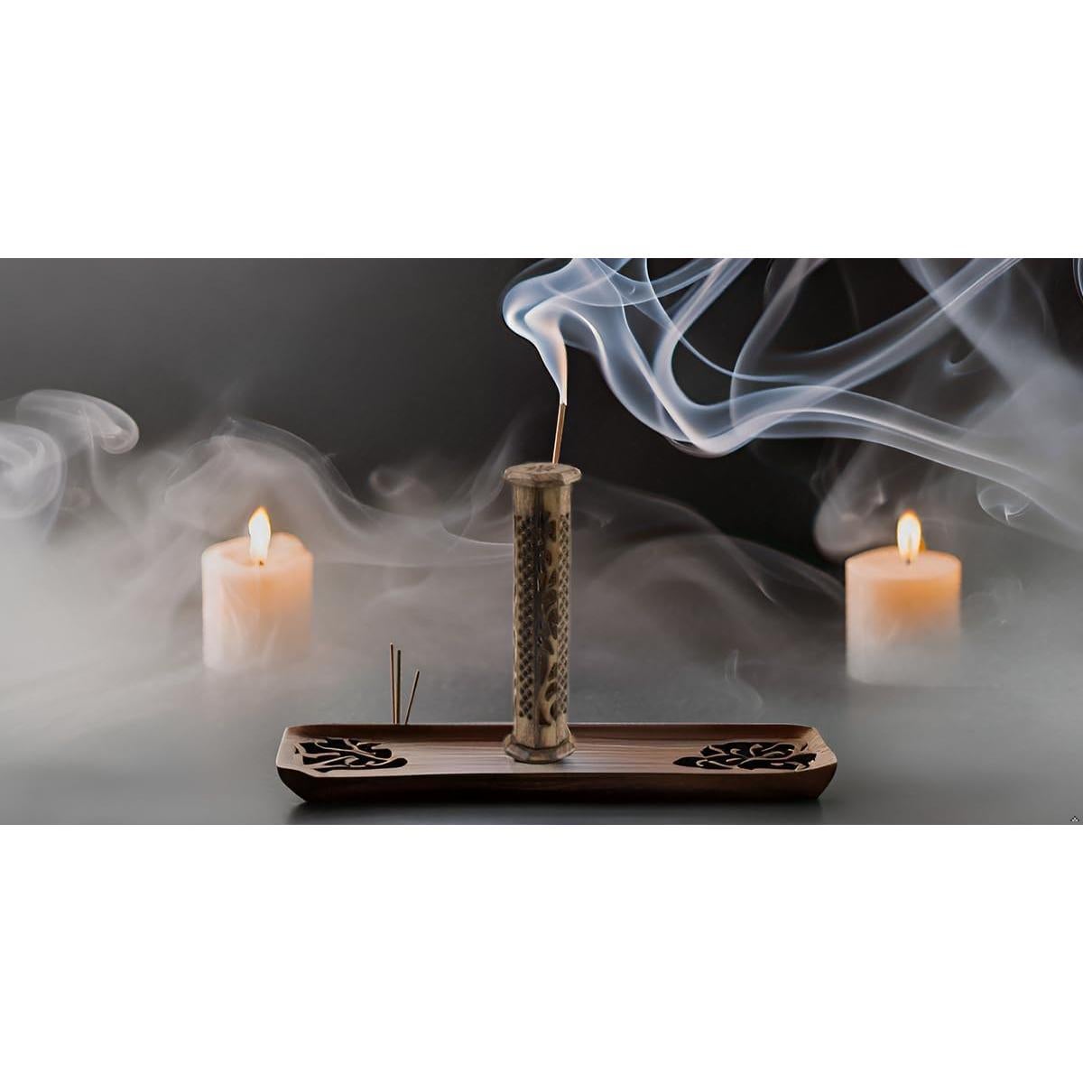 Soporte de Incienso de Madera Ecológica 30.48 cm Natural