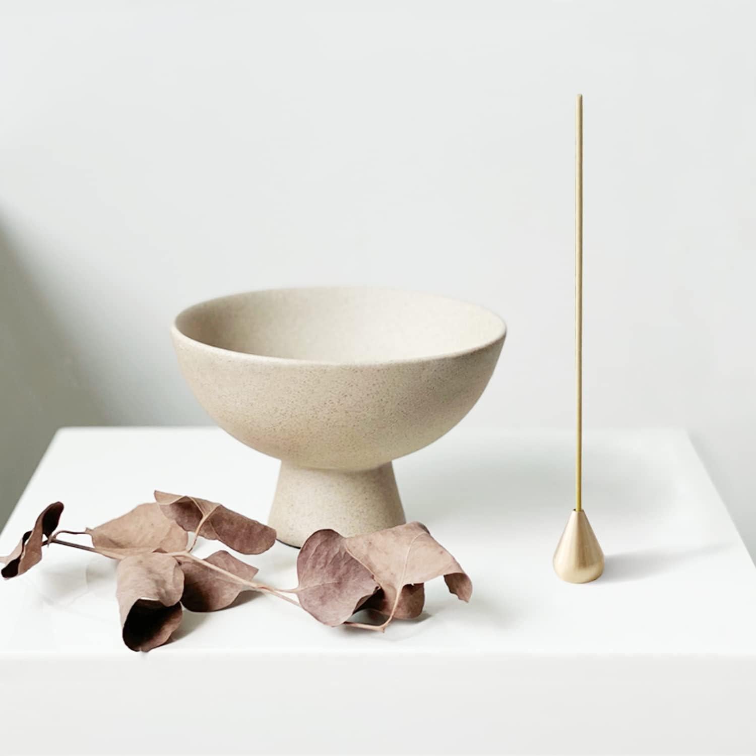 Soporte de Incienso de Cerámica ME AND MR. LEO 13.5x10 cm