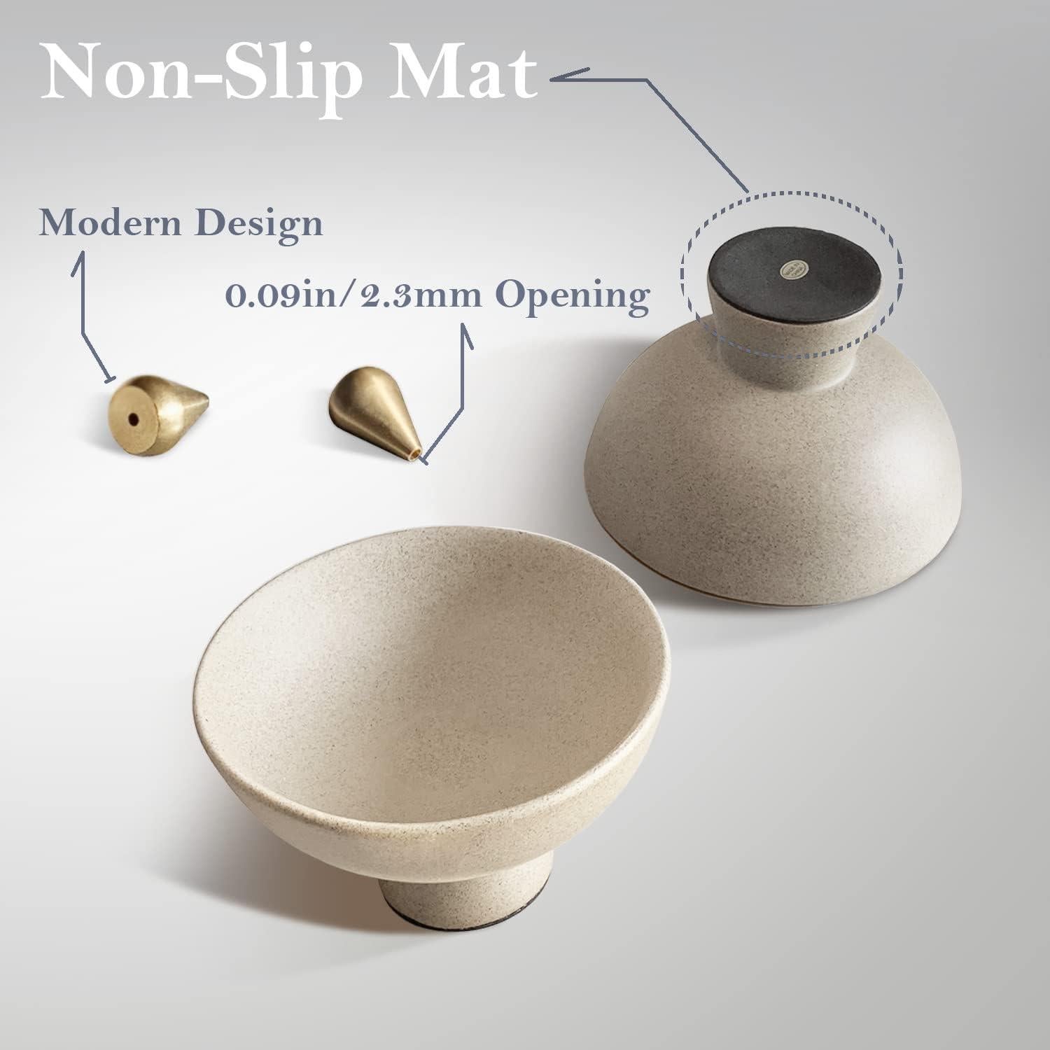 Soporte de Incienso de Cerámica ME AND MR. LEO 13.5x10 cm