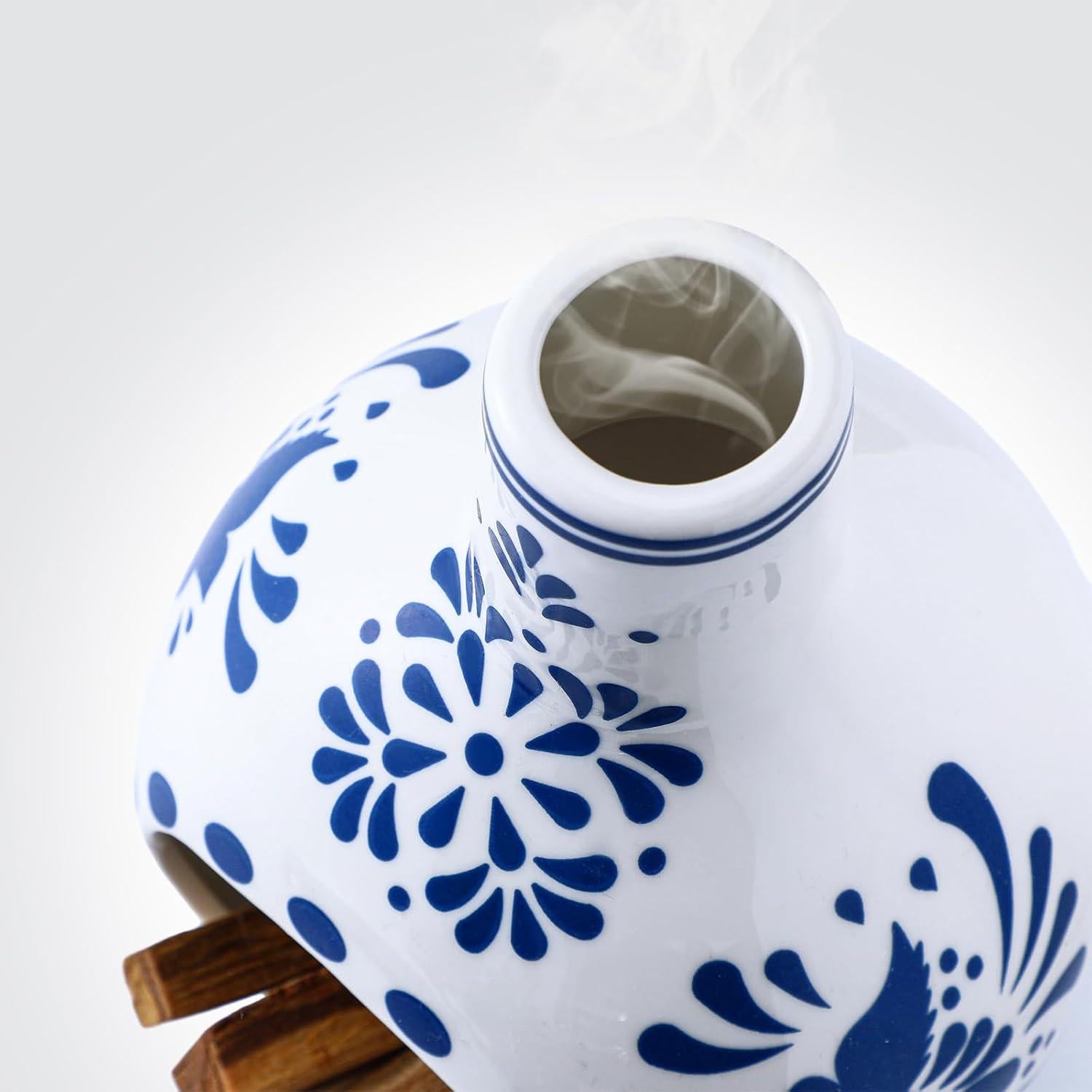 Soporte para Palo Santo Cerámica Hecho a Mano Acellegic 2 Pcs