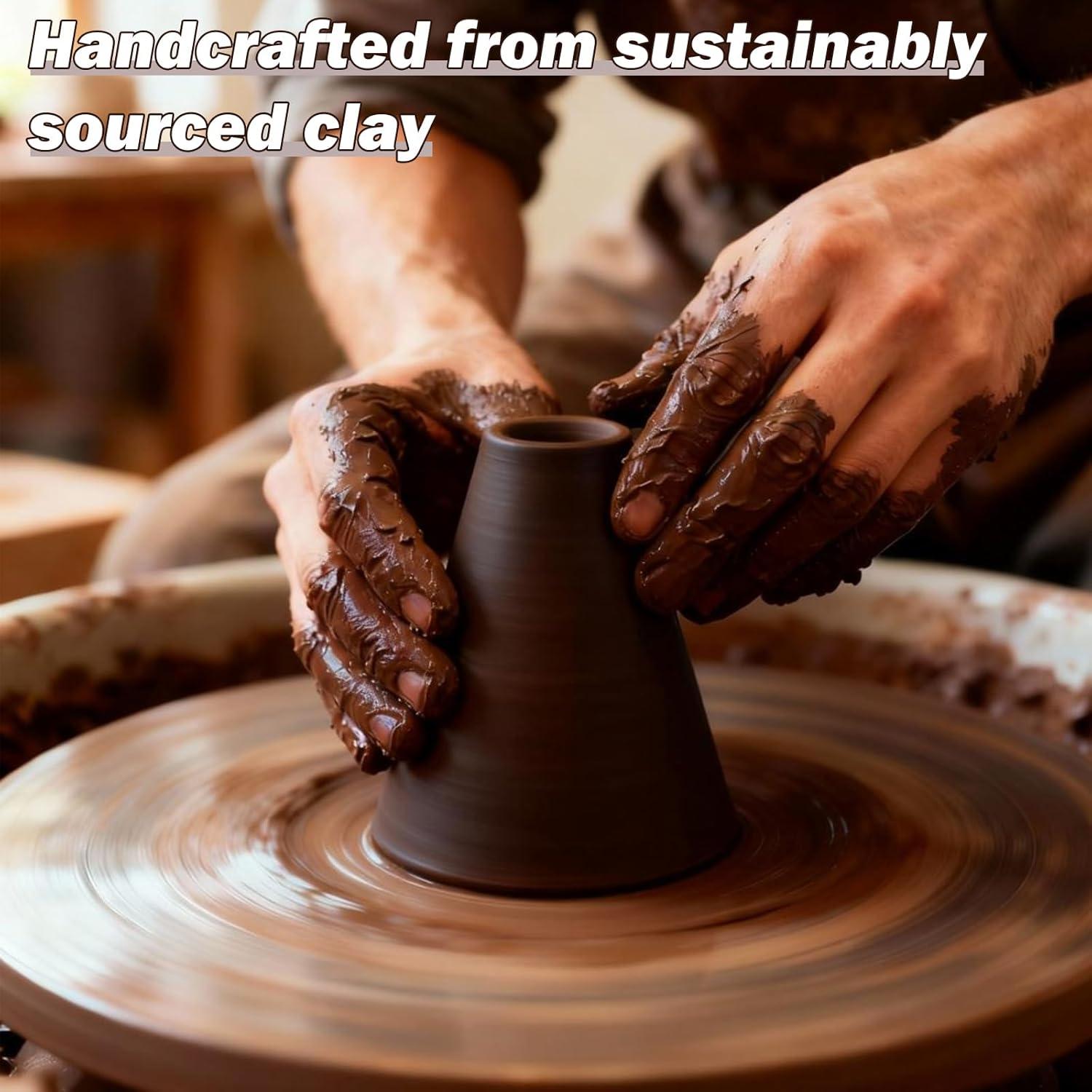 Soporte de Incienso Cerámico Jieting Mini Chimenea 14.5cm