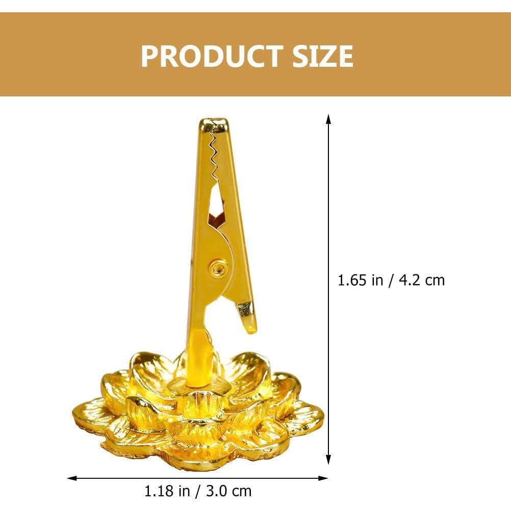 Soporte de Incienso Buda Healifty - Mini Metal 3x4cm