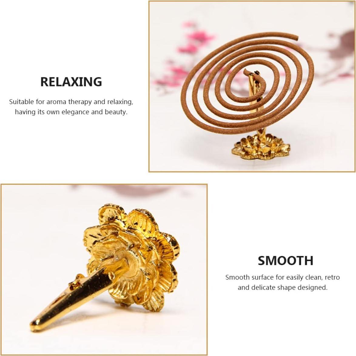 Soporte de Incienso Buda Healifty - Mini Metal 3x4cm