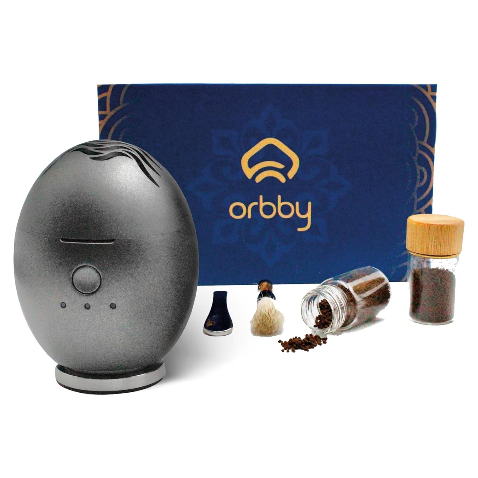 Difusor de Aromas Eléctrico Orbby Gris - Mini Portátil 1700mAh
