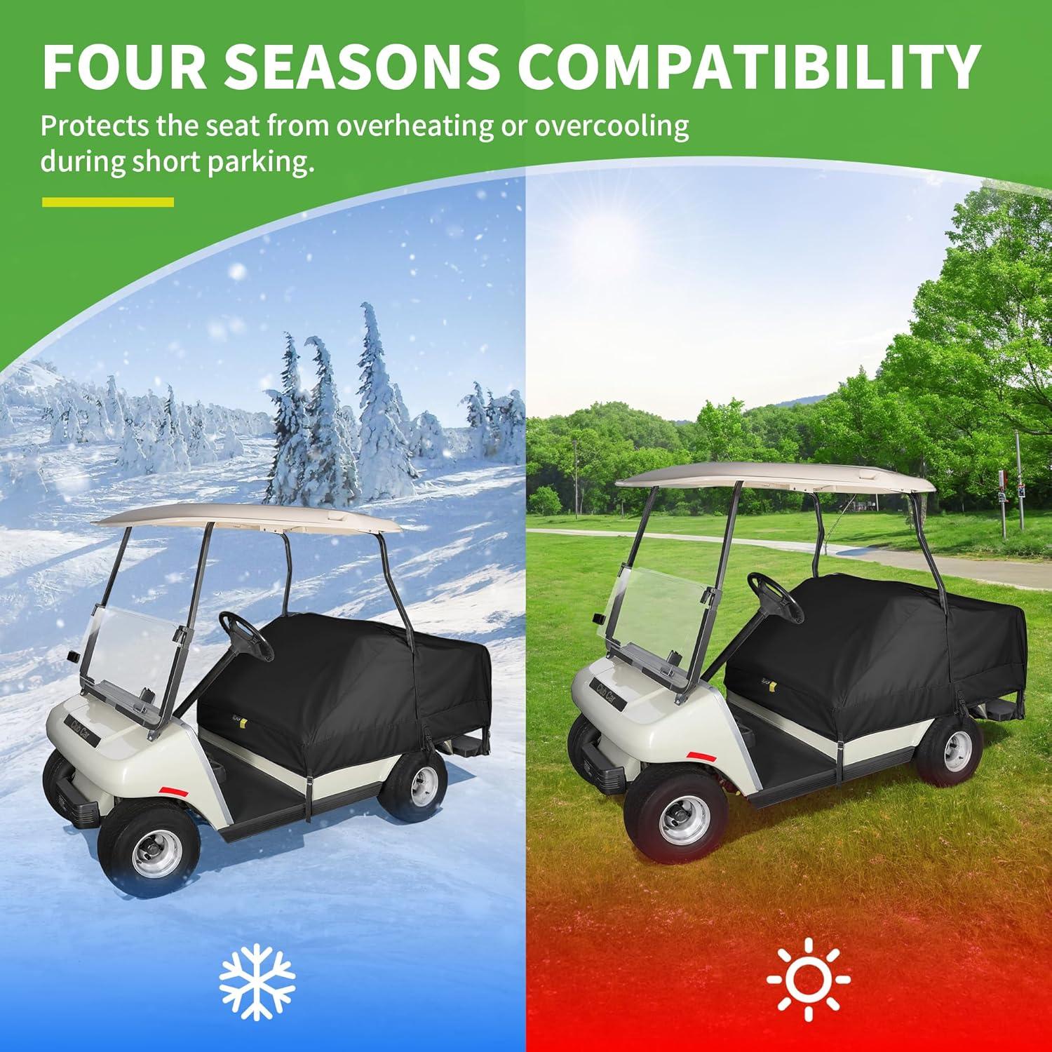 Funda de Asiento para Carro de Golf 10L0L 4 Pasajeros Impermeable