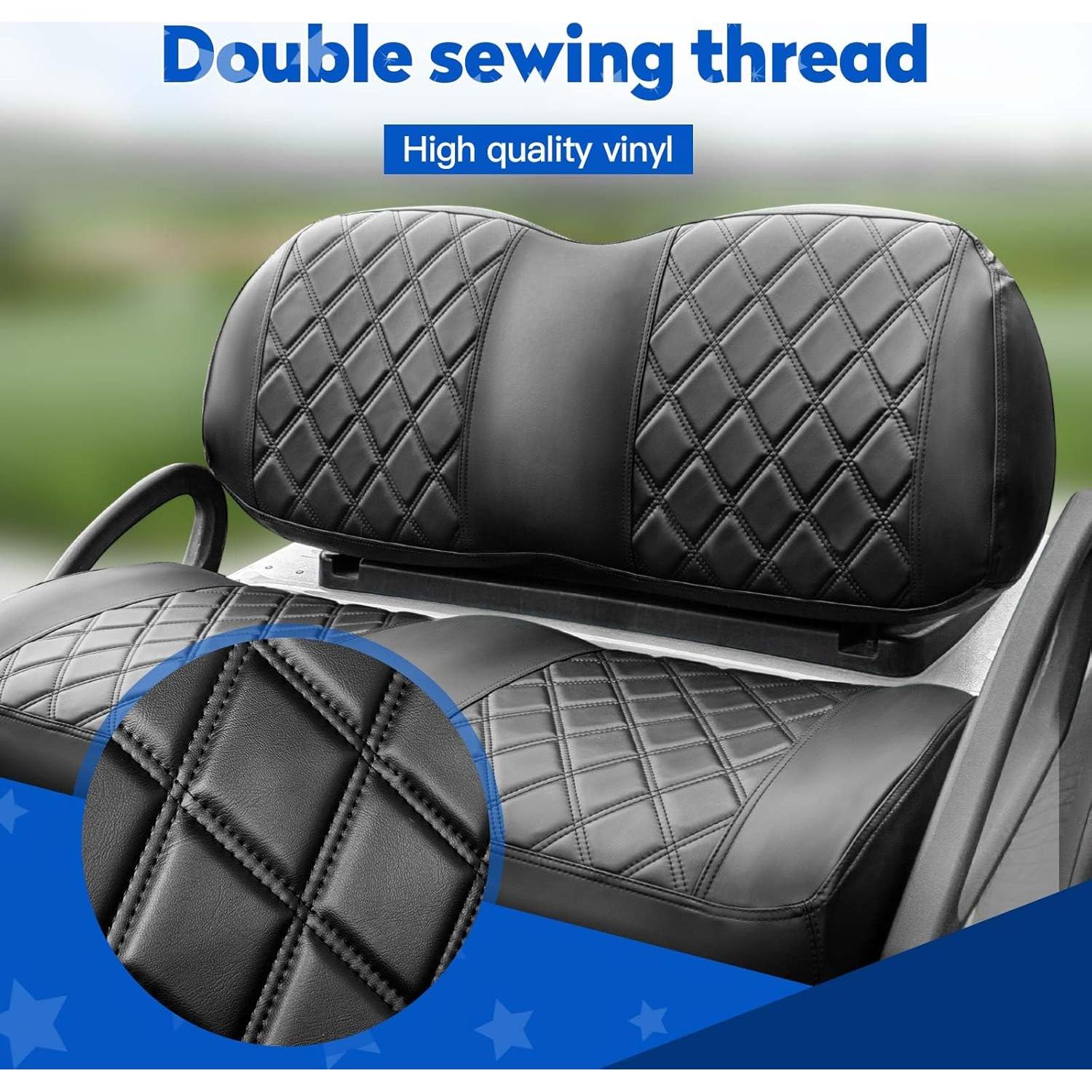 Fundas de Asiento de Vinilo NOKINS para Carro de Golf Club Car