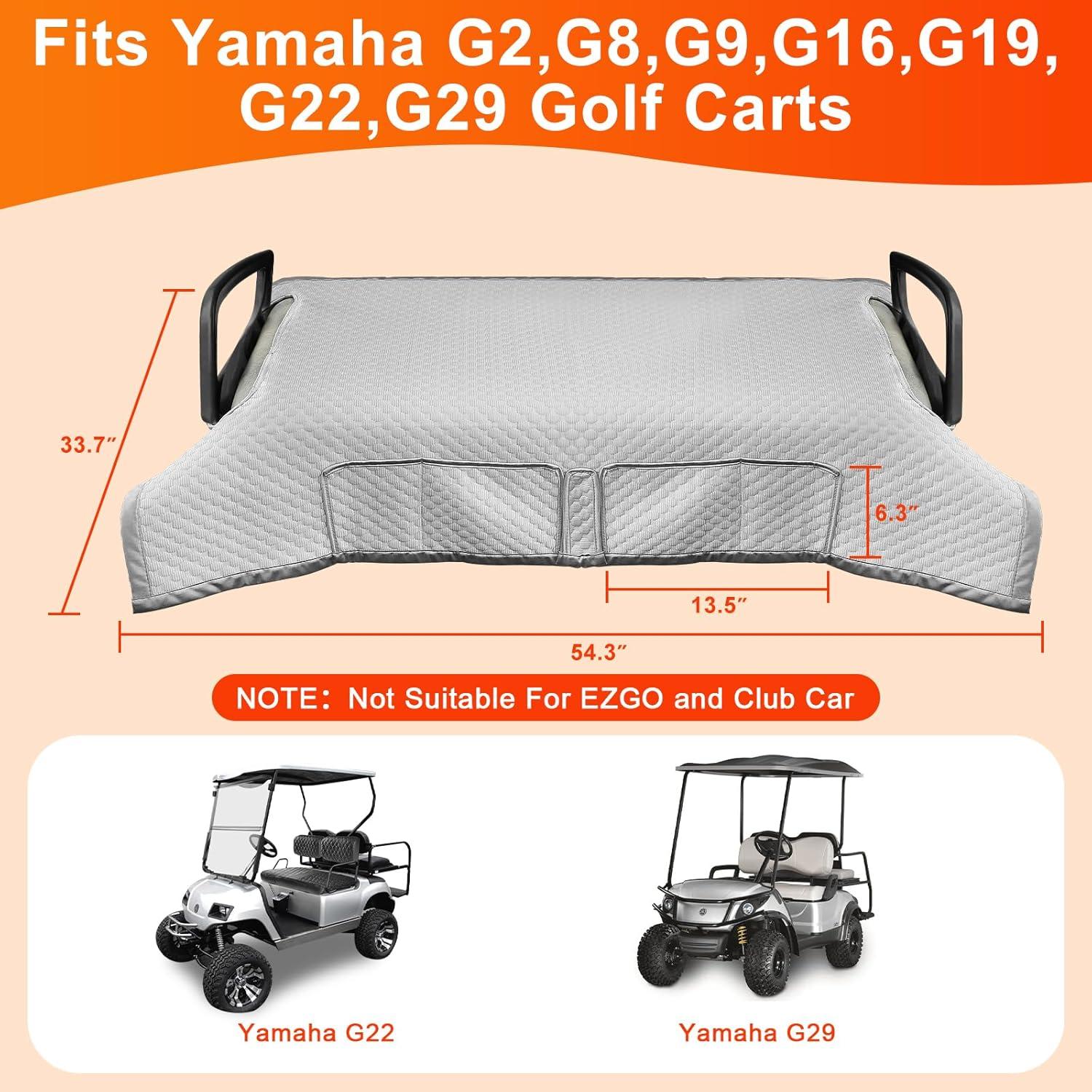 Manta para Asiento de Carrito de Golf RIZINKART Gris 137.7x85.7cm