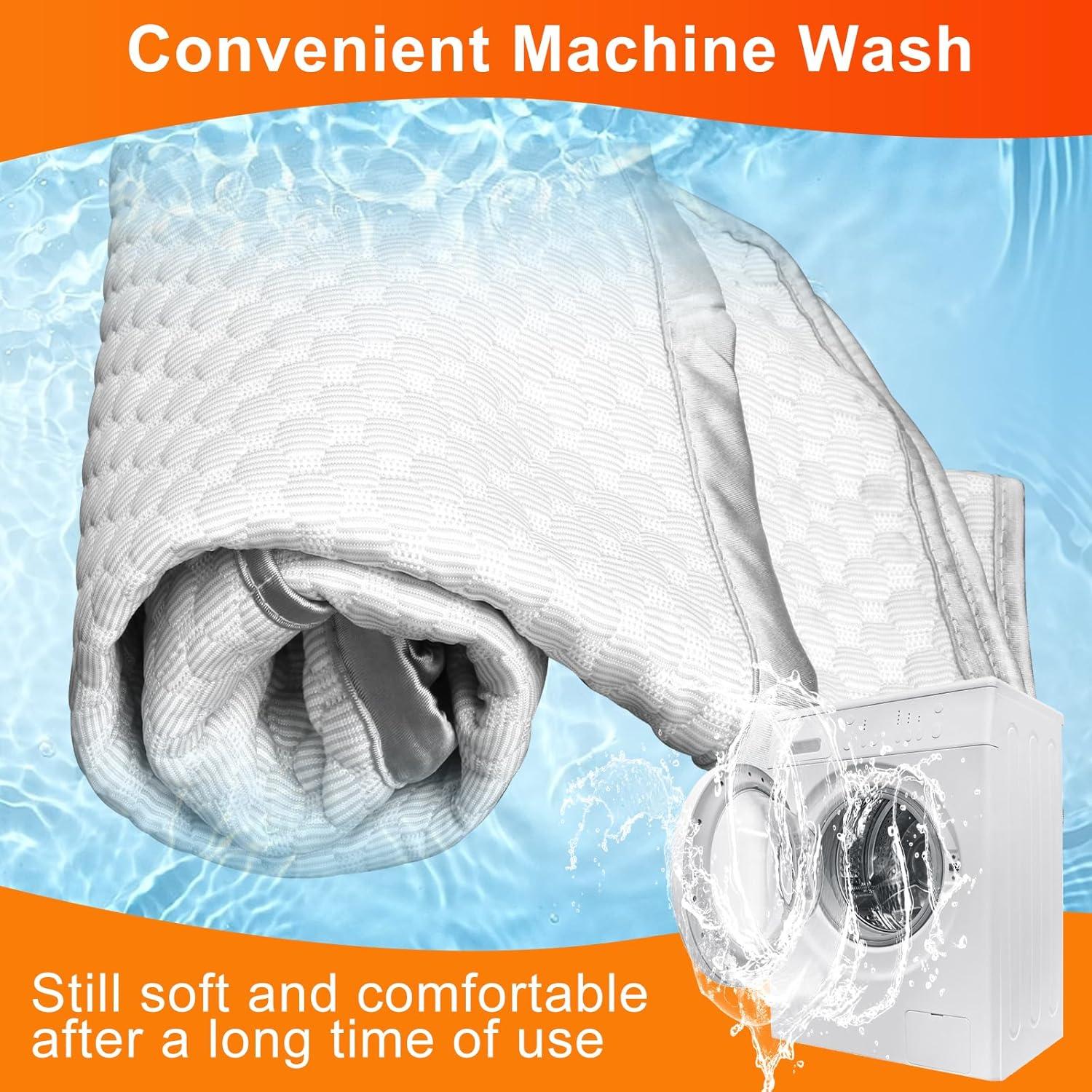 Manta para Asiento de Carrito de Golf RIZINKART Gris 137.7x85.7cm