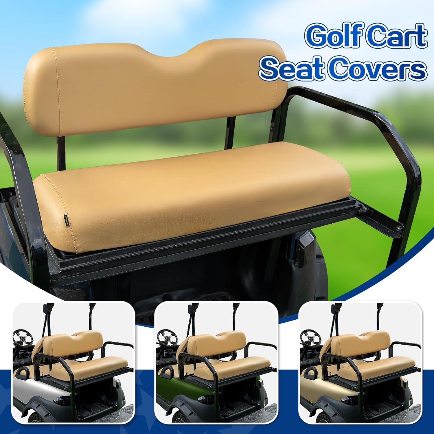 Fundas Impermeables para Asientos de Carritos de Golf NOKINS Beige