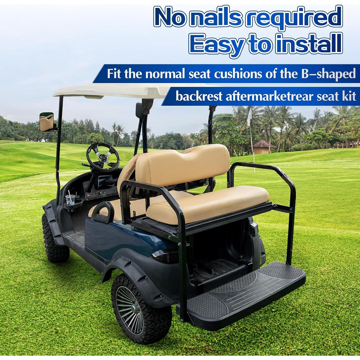 Fundas Impermeables para Asientos de Carritos de Golf NOKINS Beige