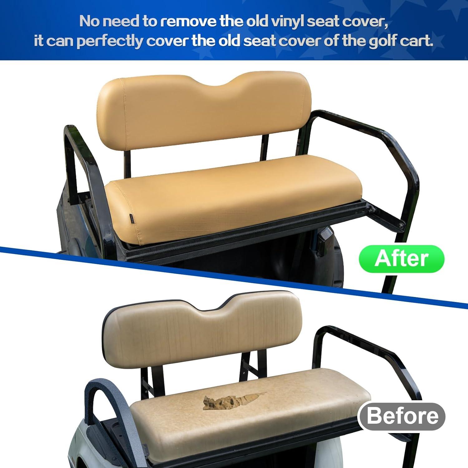 Fundas Impermeables para Asientos de Carritos de Golf NOKINS Beige