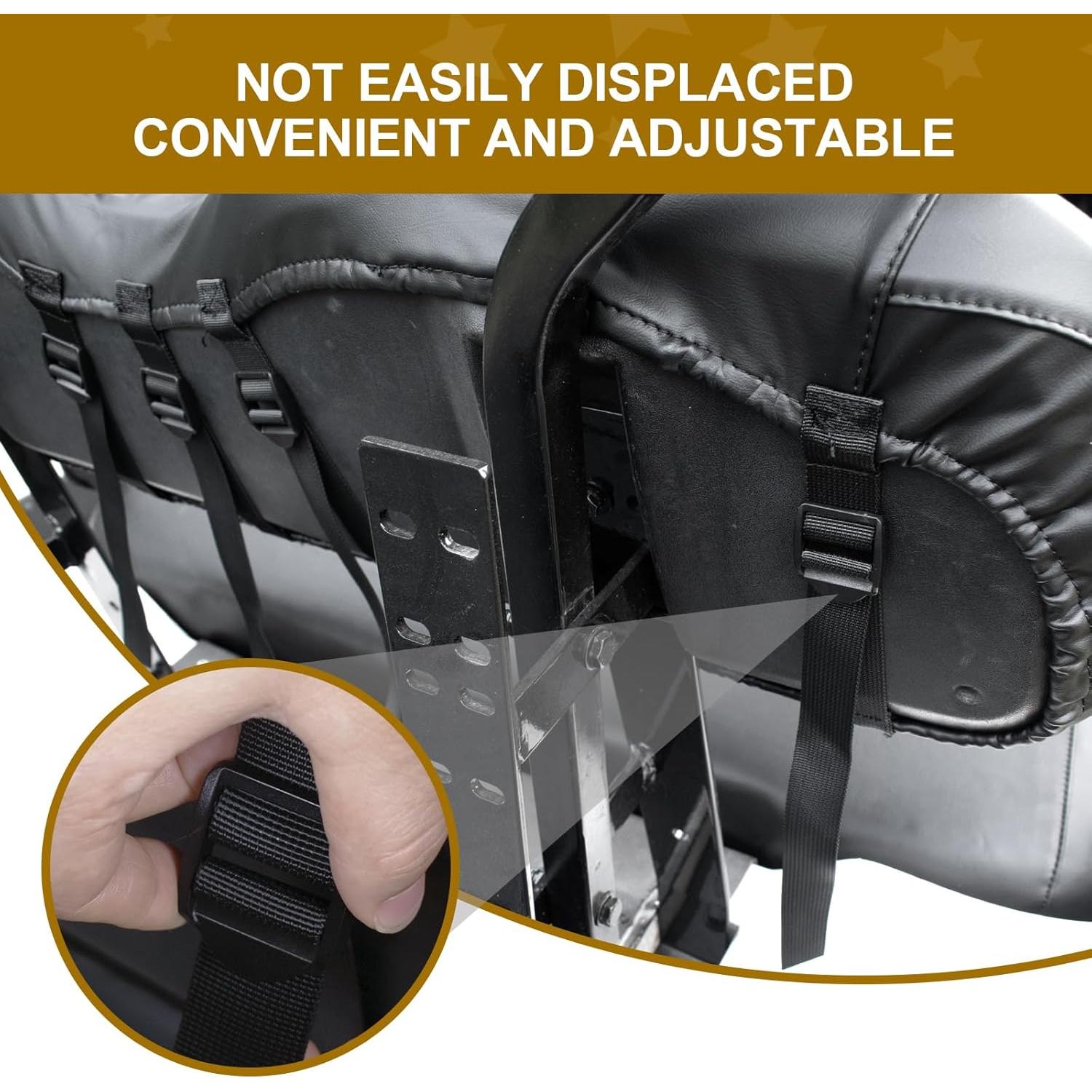 Fundas de Asiento para Carro de Golf NOKINS Club Car DS Negro