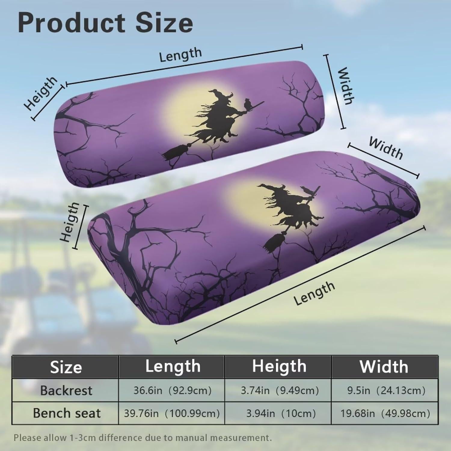 Cubierta de Asiento de Golf Darisoco Universal 101x50cm