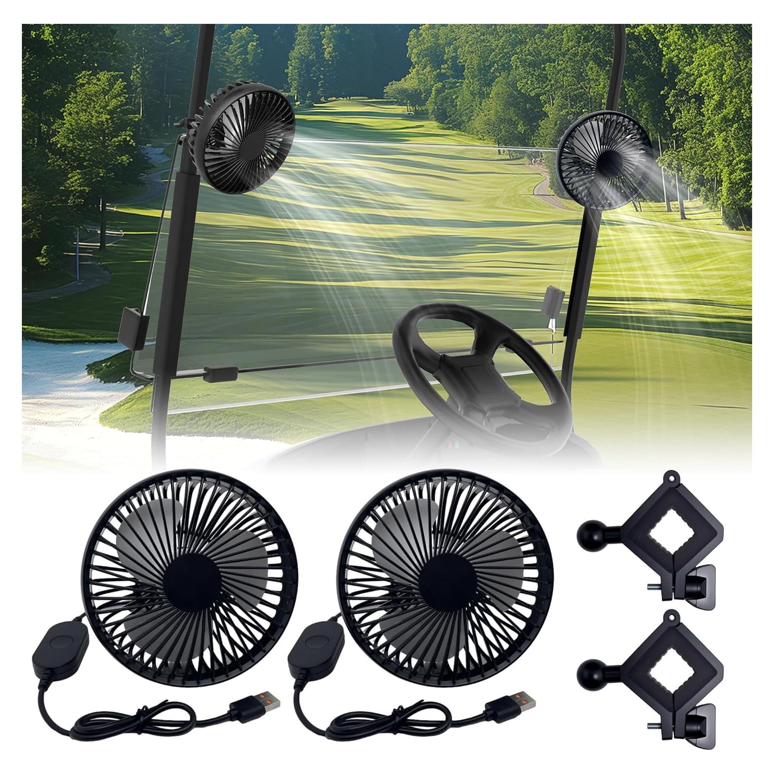 Ventilador USB para Carro de Golf GOLFCOZER GOLF-03 3 Velocidades