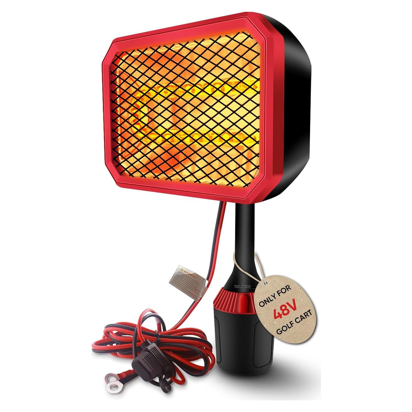 Calentador Eléctrico para Carro de Golf Gociean 48V 400W