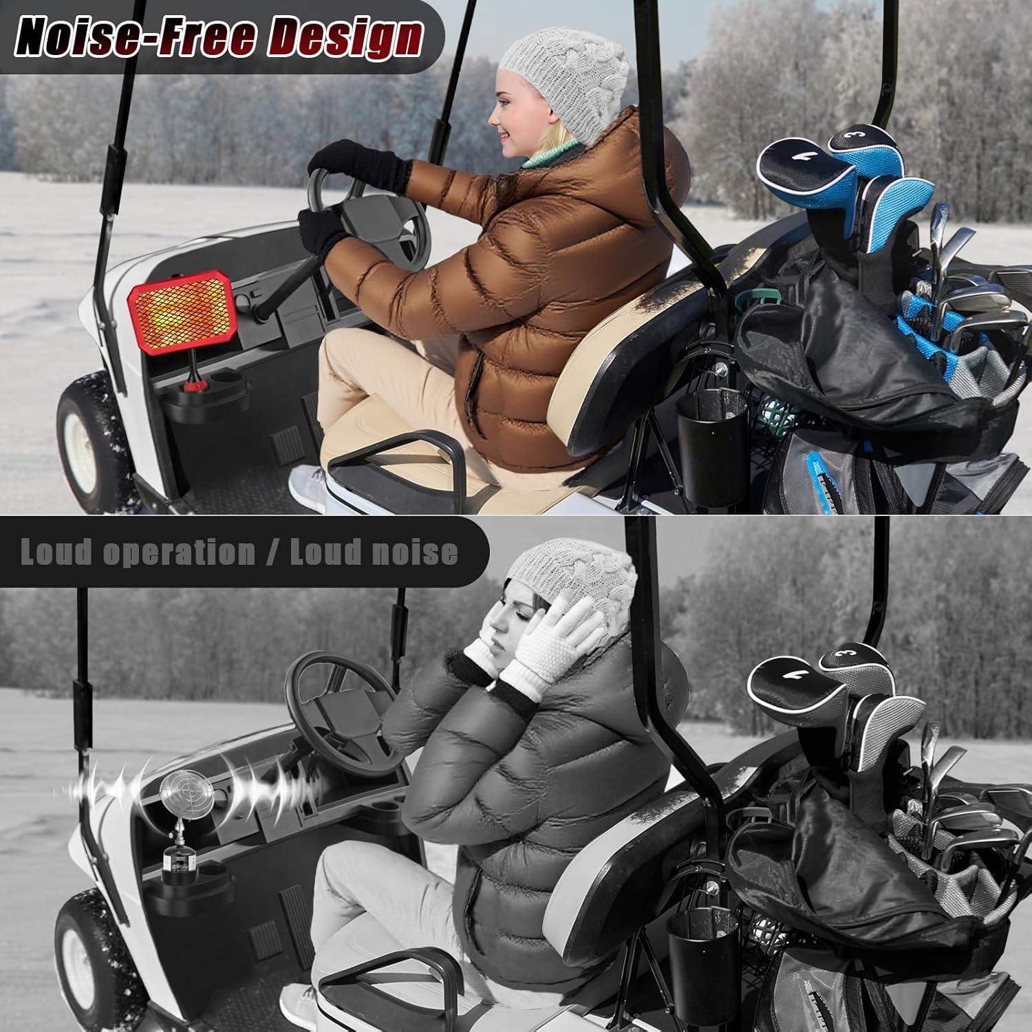 Calentador Eléctrico para Carro de Golf Gociean 48V 400W