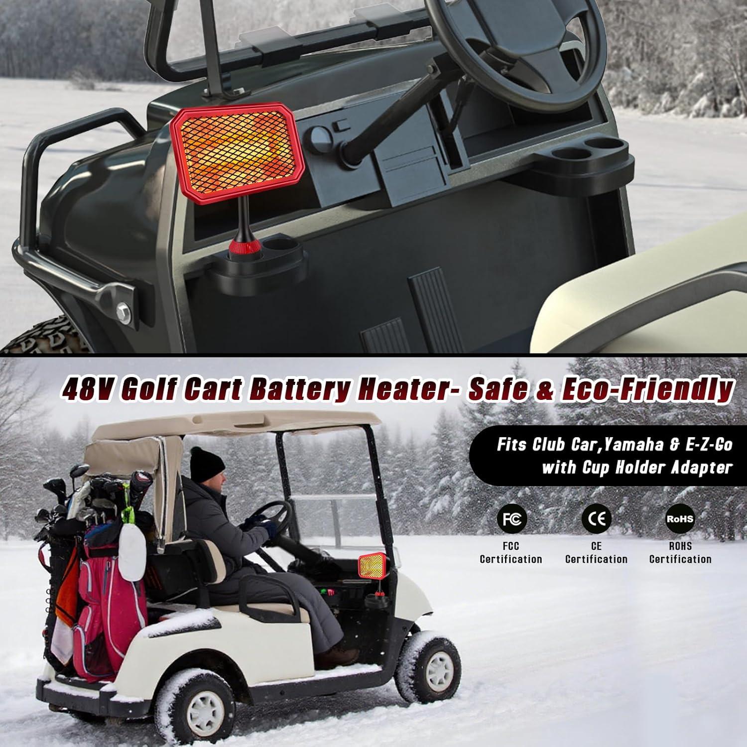 Calentador Eléctrico para Carro de Golf Gociean 48V 400W