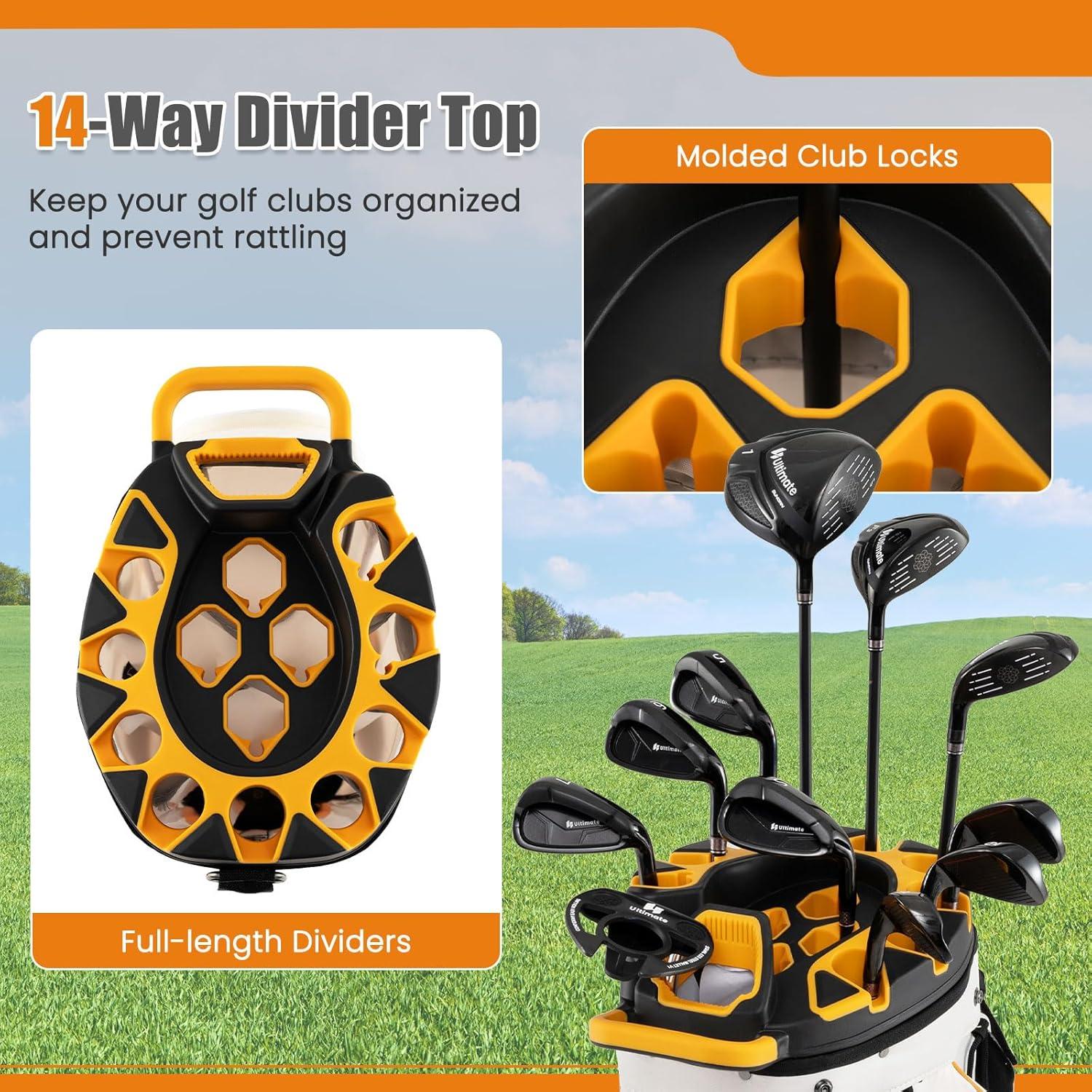 Bolsa de Golf ULTIMATE GFCB-SP38440 14 Vías 11 Bolsillos