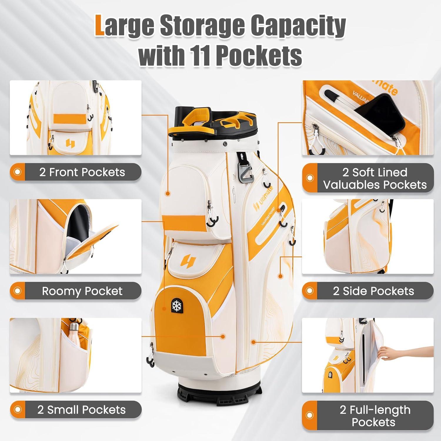 Bolsa de Golf ULTIMATE GFCB-SP38440 14 Vías 11 Bolsillos