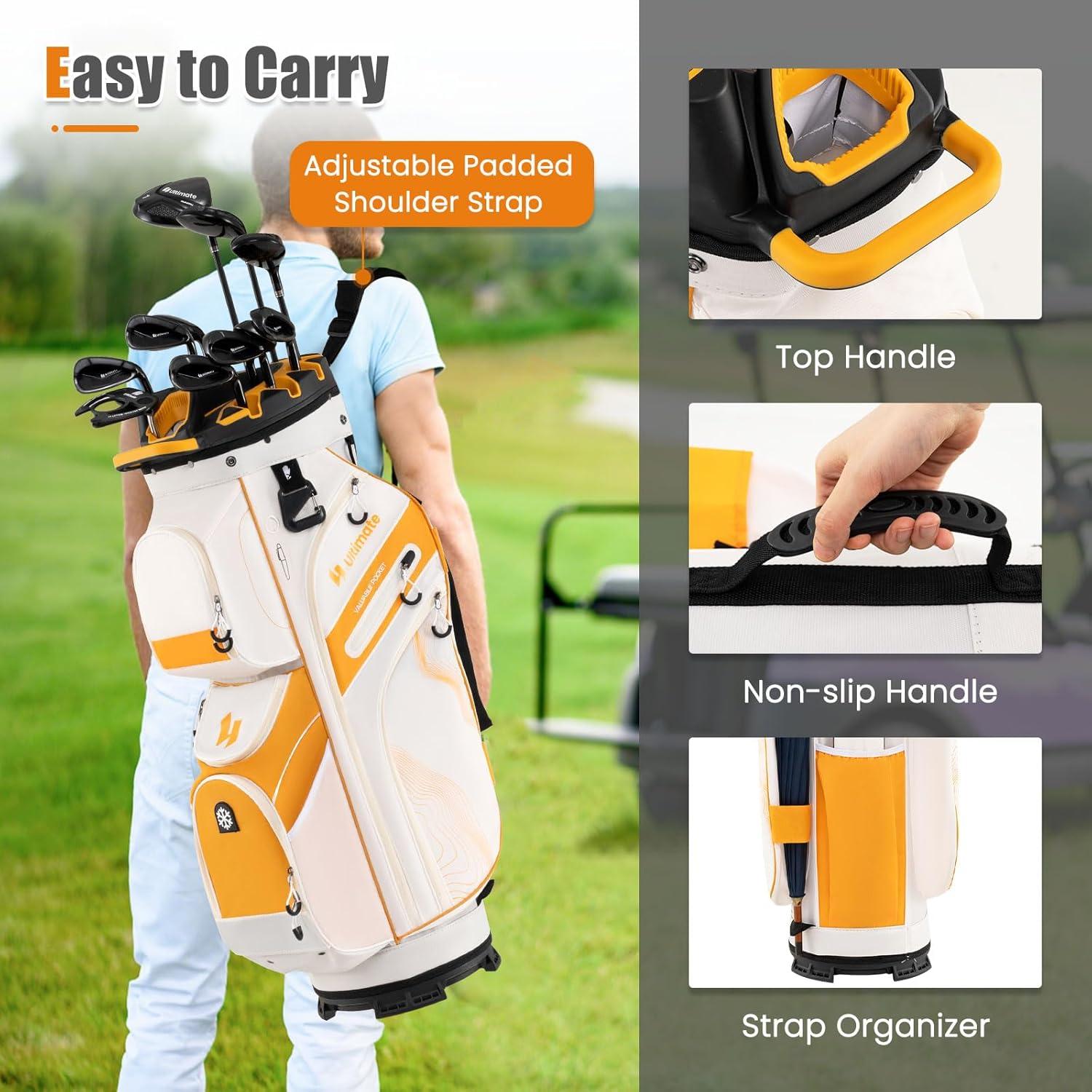 Bolsa de Golf ULTIMATE GFCB-SP38440 14 Vías 11 Bolsillos