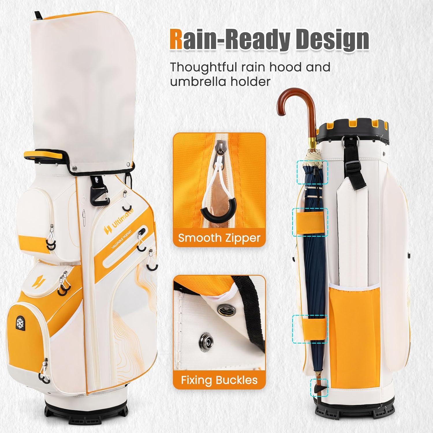 Bolsa de Golf ULTIMATE GFCB-SP38440 14 Vías 11 Bolsillos