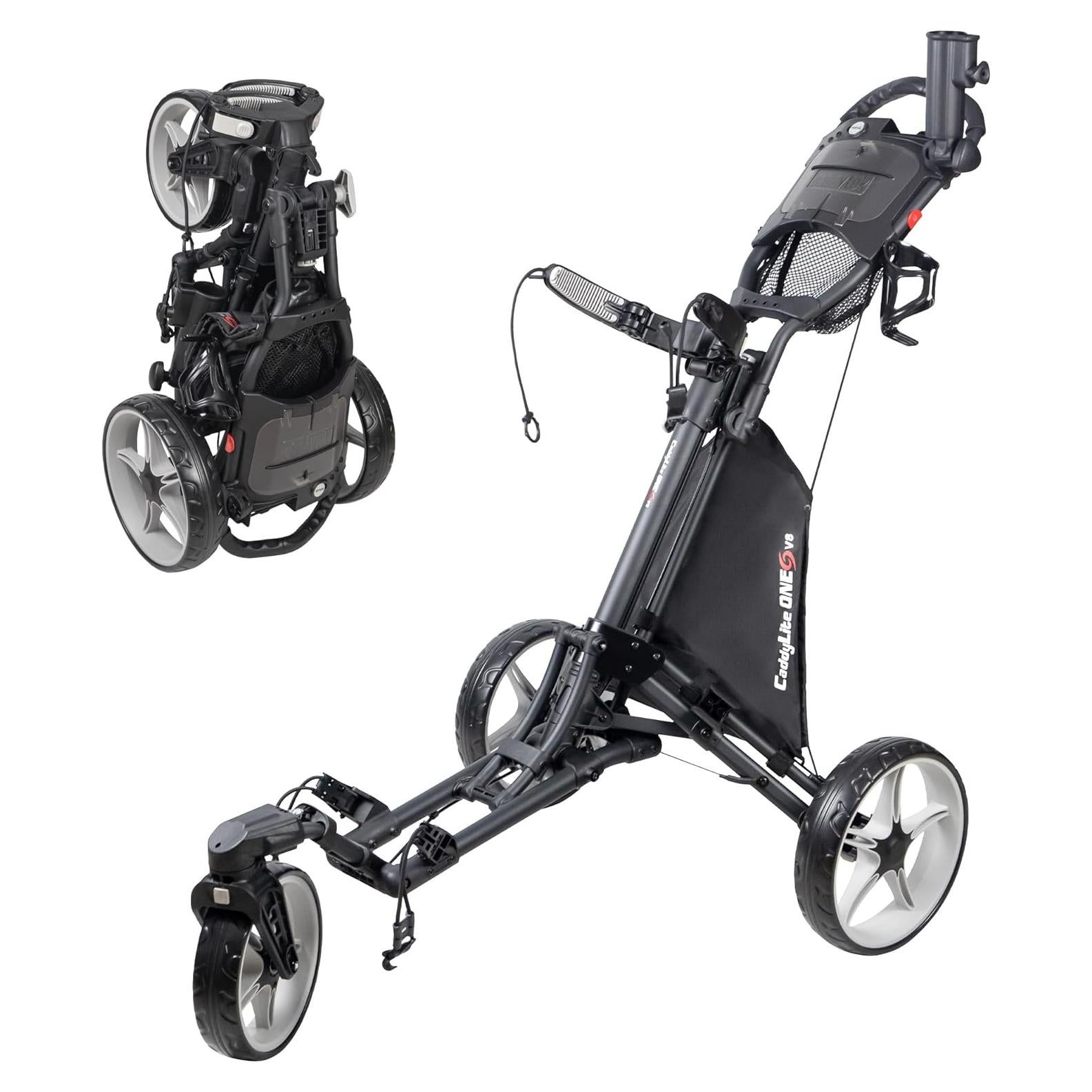 Carrito de Golf Plegable Caddytek CaddyLite ONE-Swivel V8