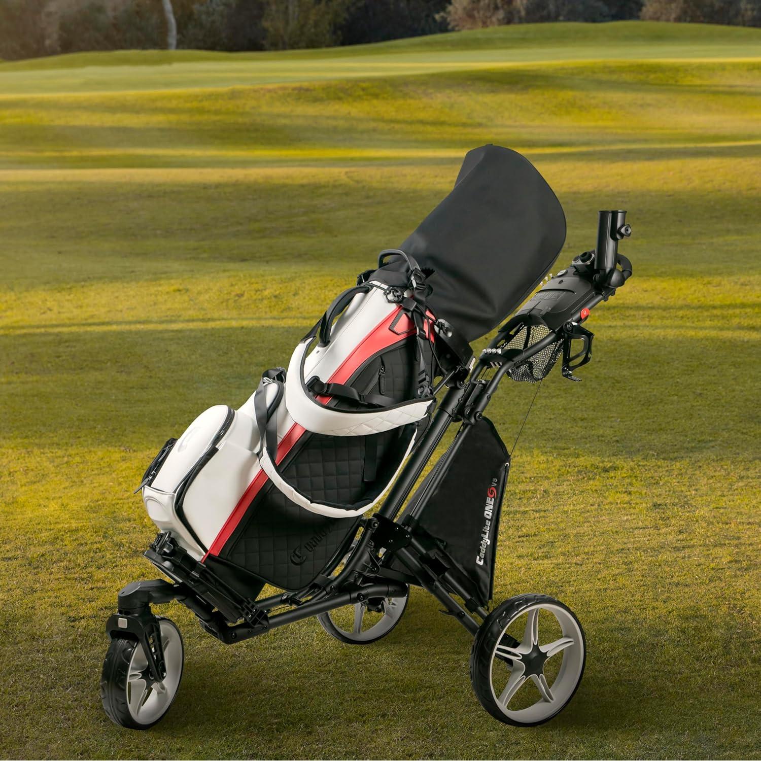 Carrito de Golf Plegable Caddytek CaddyLite ONE-Swivel V8