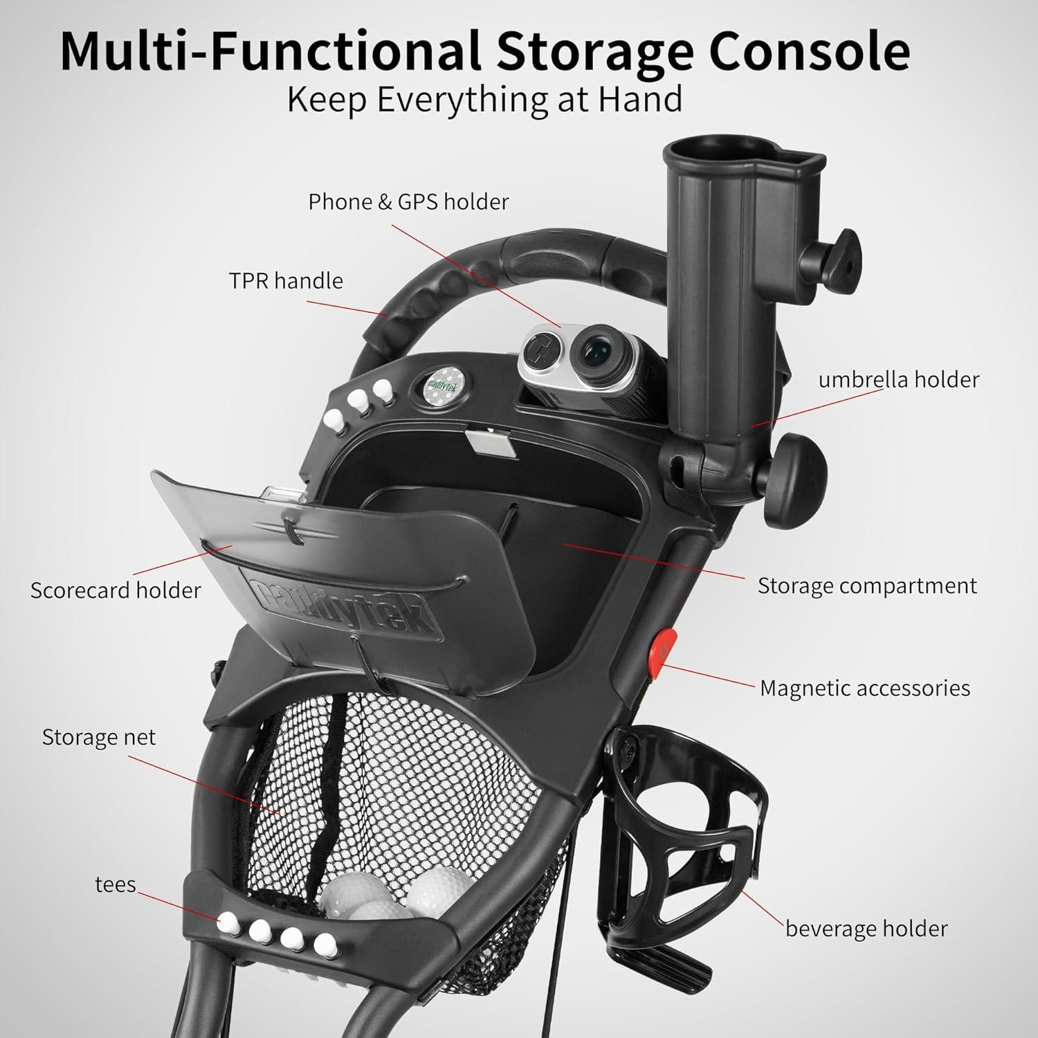 Carrito de Golf Plegable Caddytek CaddyLite ONE-Swivel V8