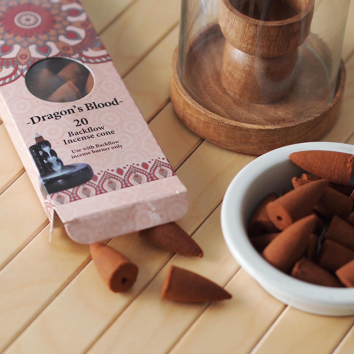 Conos de Incienso Hosley Sangre de Dragón - 120 Unidades