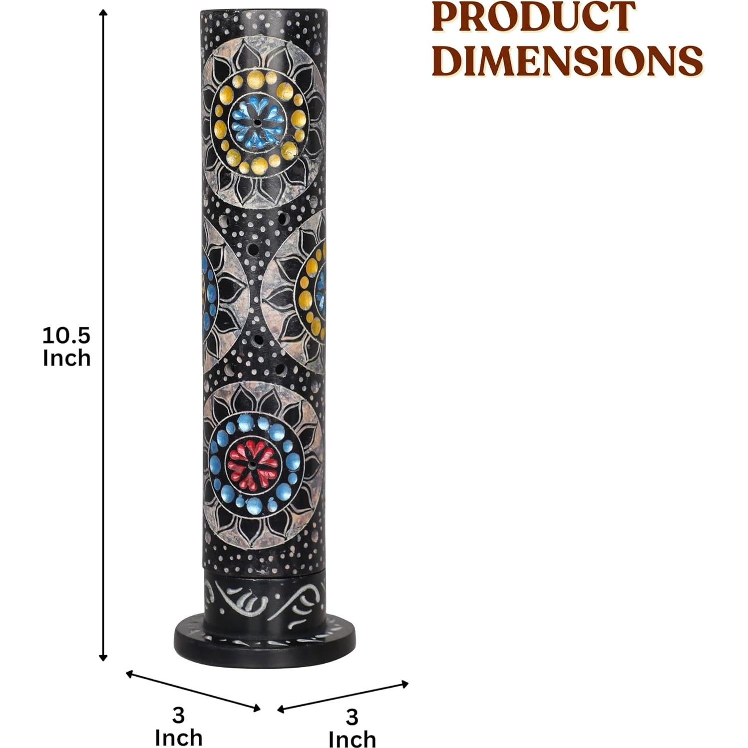 Soporte de Incienso de Piedra Divit Shilp 28 cm Multicolor