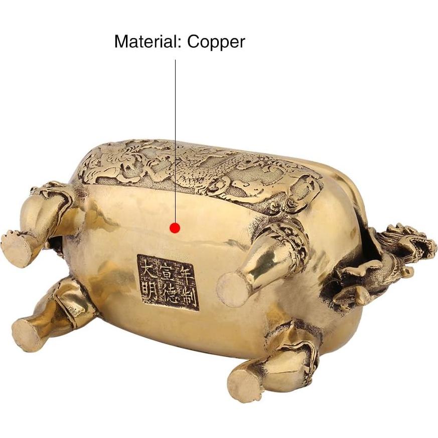 Soporte de Incienso Dragón Chino Walfront de Cobre 0.61 kg