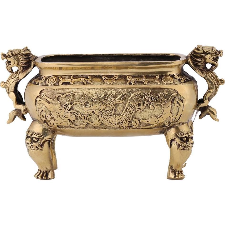 Soporte de Incienso Dragón Chino Walfront de Cobre 0.61 kg