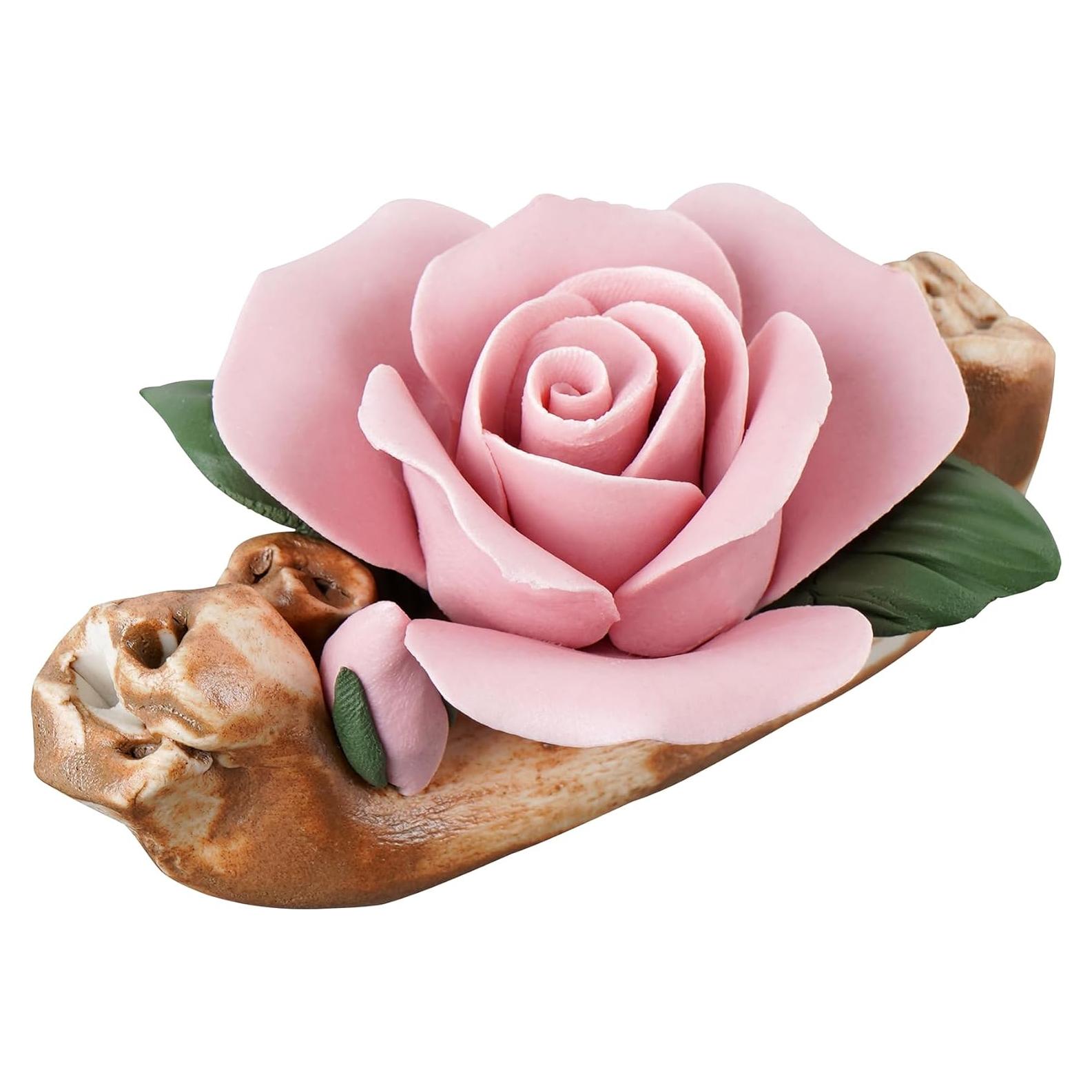 Soporte de Incienso de Cerámica Rosa JANKOW Hecho a Mano