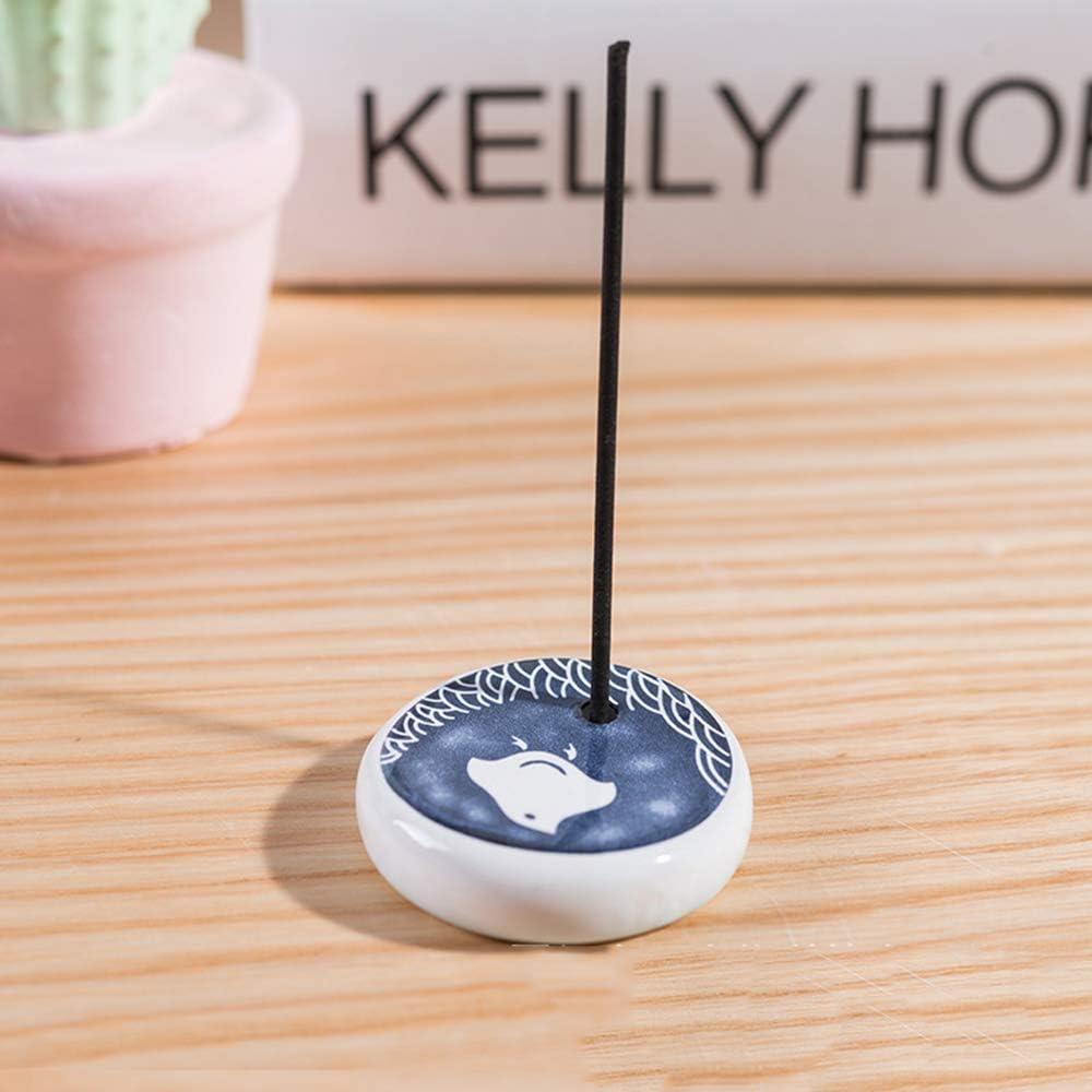 Soporte para Incienso Cerámico TIETHEKNOT Loto Azul