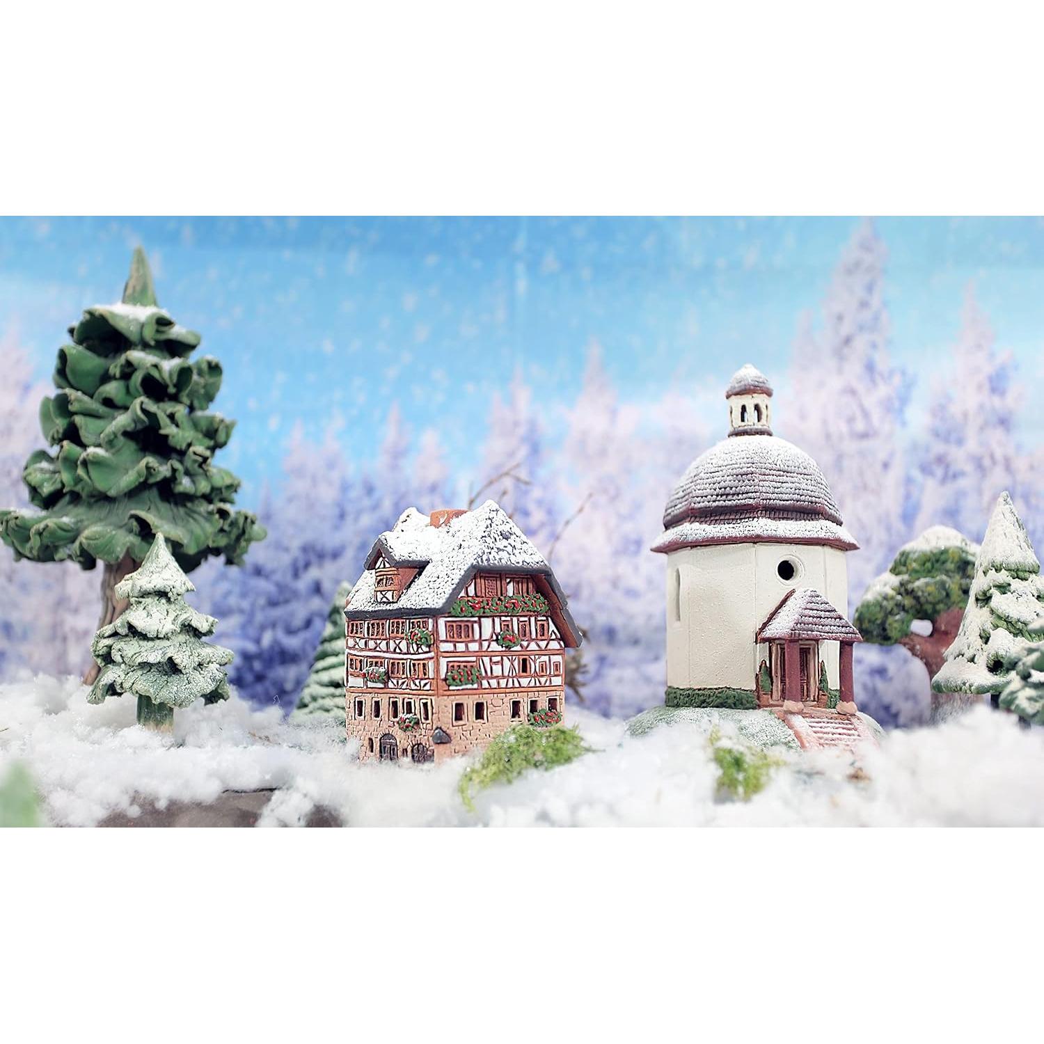 Casa de Pueblo Navideña Cerámica Midene R250 10.5 cm