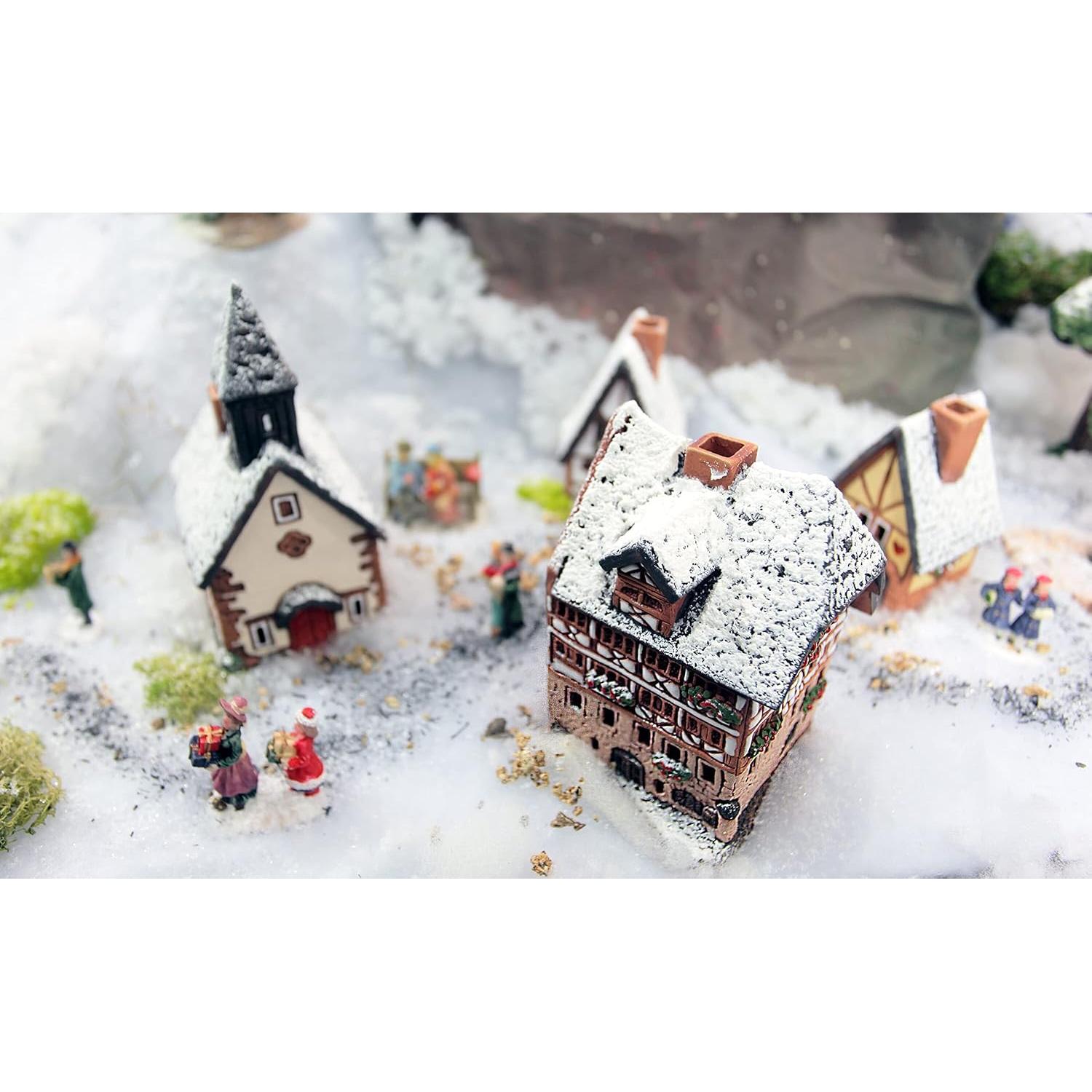 Casa de Pueblo Navideña Cerámica Midene R250 10.5 cm