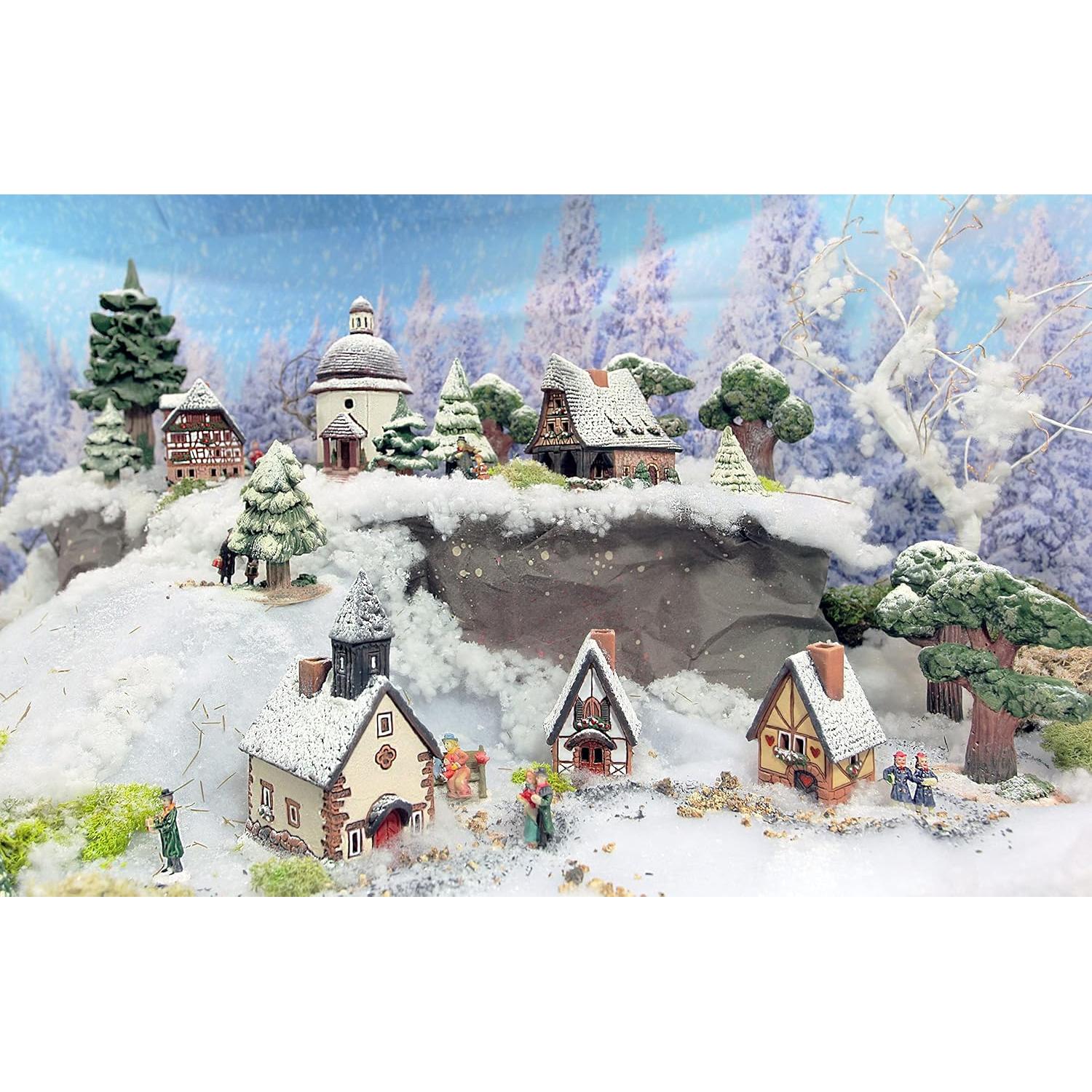 Casa de Pueblo Navideña Cerámica Midene R250 10.5 cm