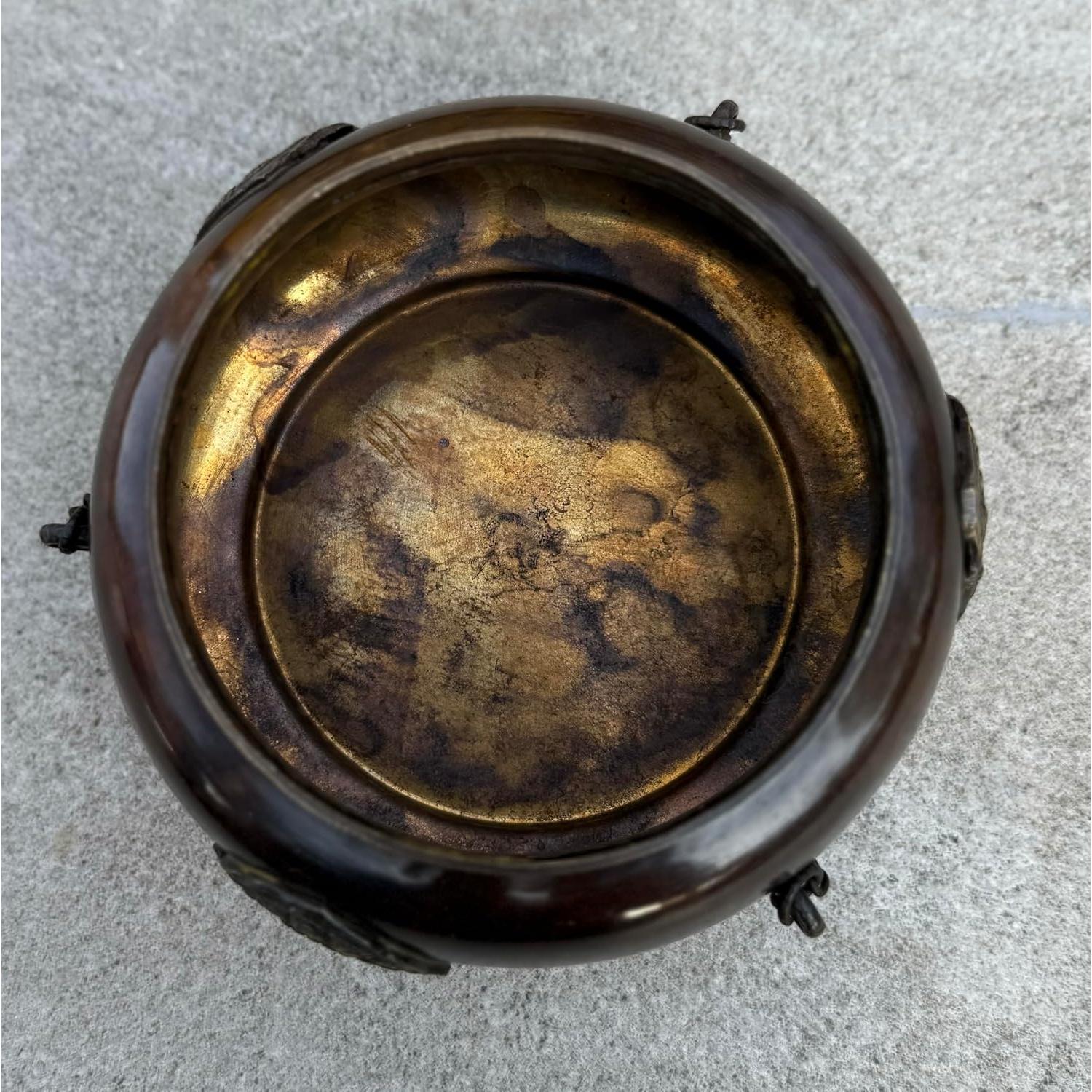 Horno de Incienso Colgante DharmaObjects Cobre 14x11.4 cm