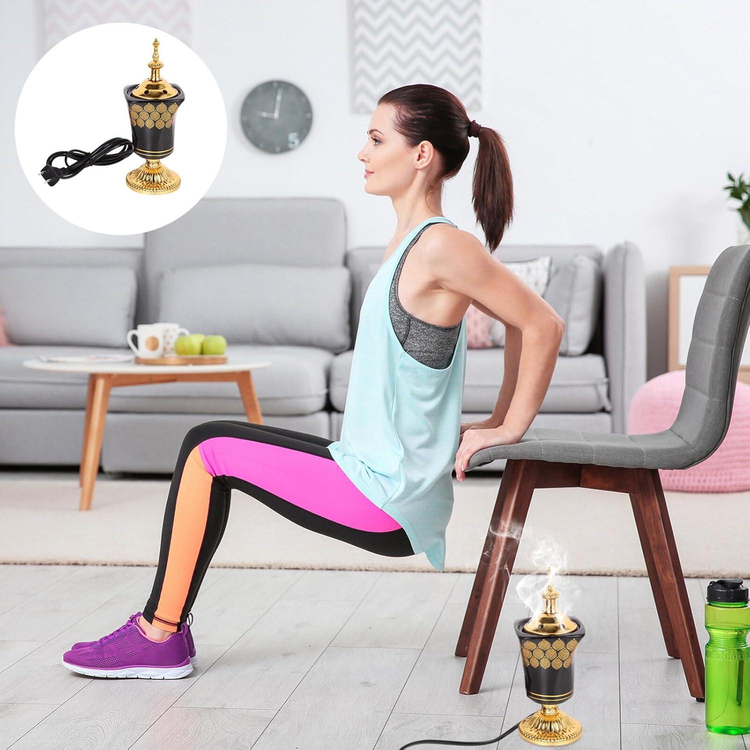 Horno de Incienso Eléctrico MAGICLULU de Metal 19.5x7.5cm