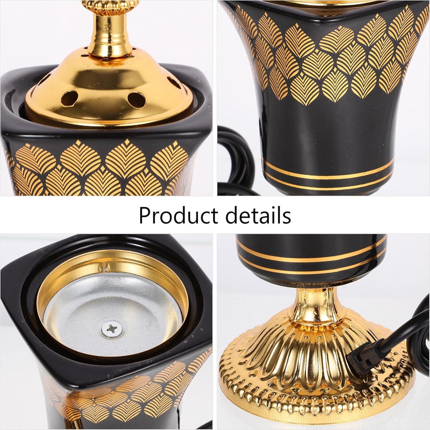 Horno de Incienso Eléctrico MAGICLULU de Metal 19.5x7.5cm