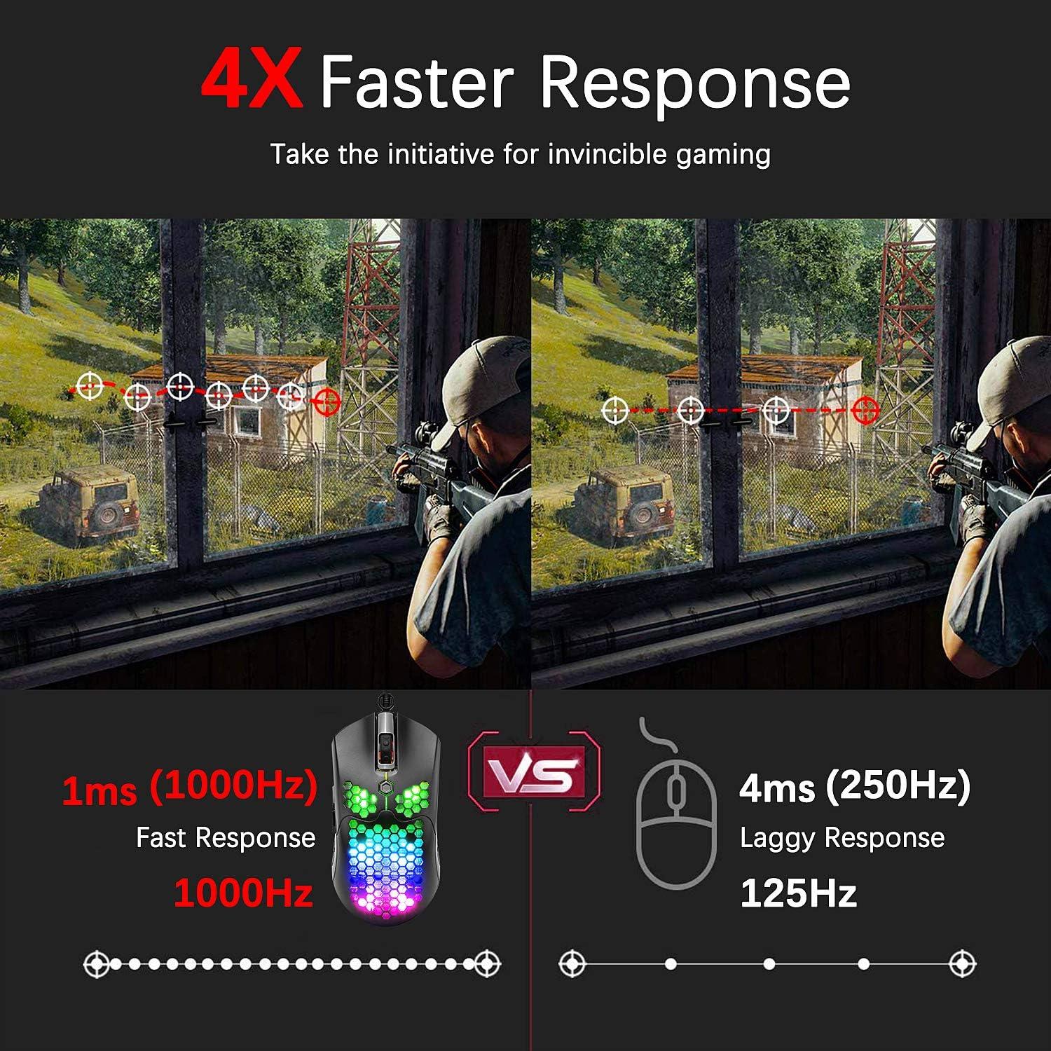 Teclado Mecánico ZIYOUANG AK33 + Ratón M5 + Alfombrilla